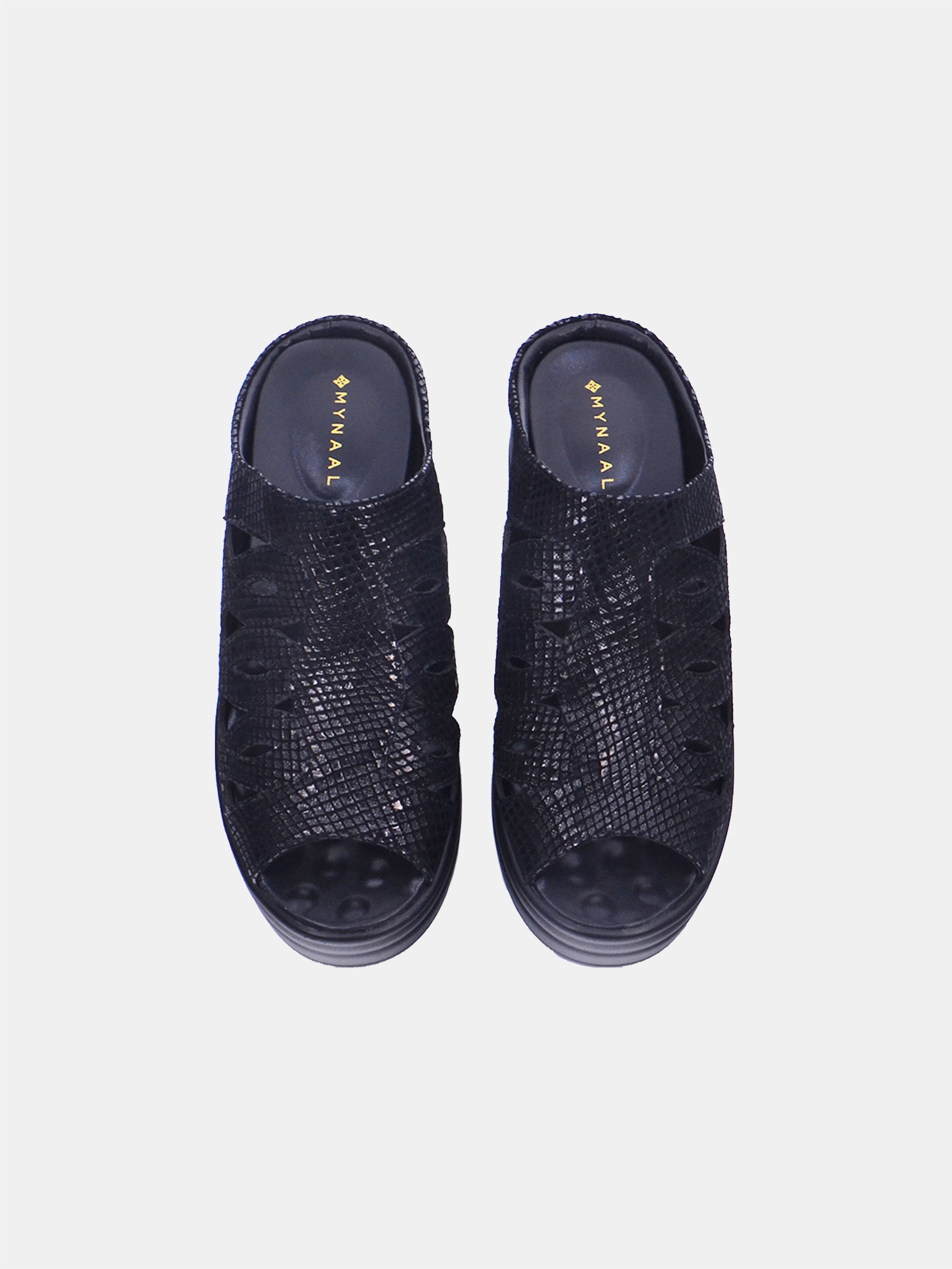 Mynaal Qareen Women's Sandals #color_black