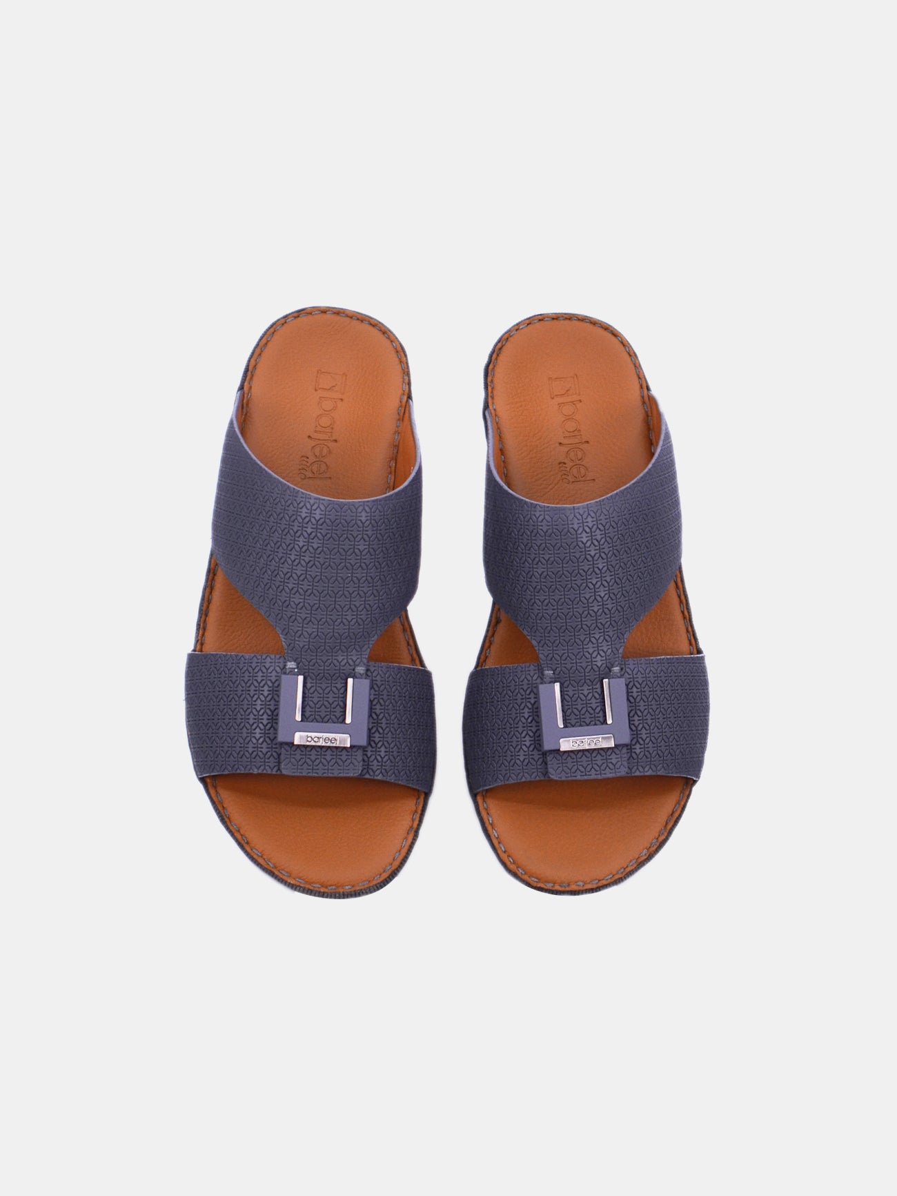 Barjeel Uno BSP1-01 Men's Sandals #color_Gray