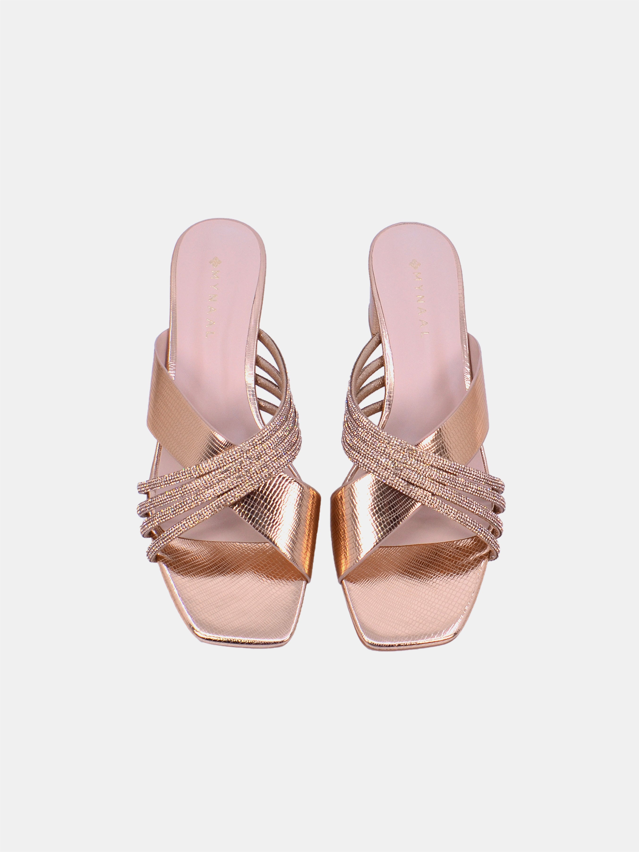 Mynaal Aziza Women's Sandals #color_rose gold