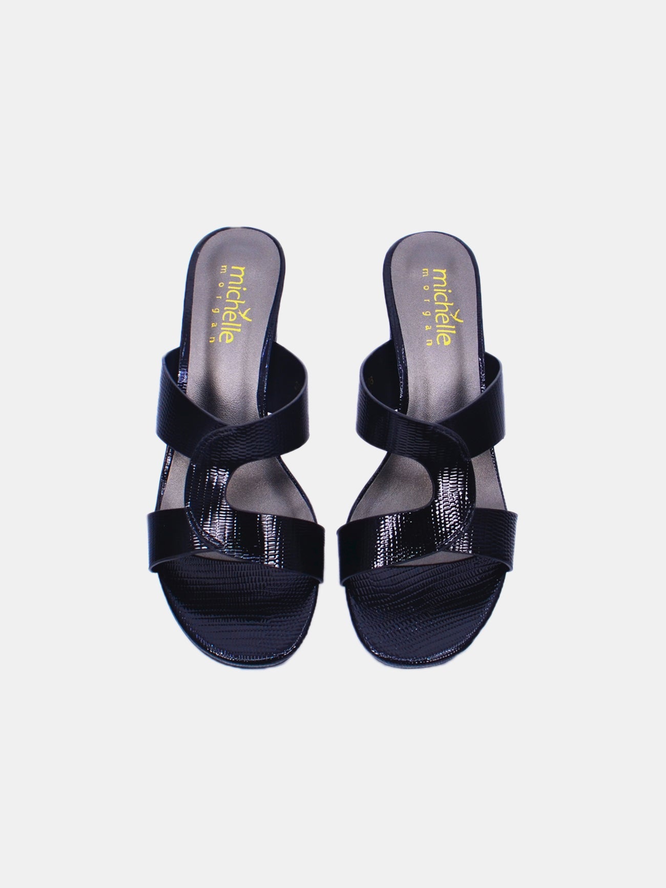 Michelle Morgan 314RJ19C Women's Heeled Sandals #color_Black