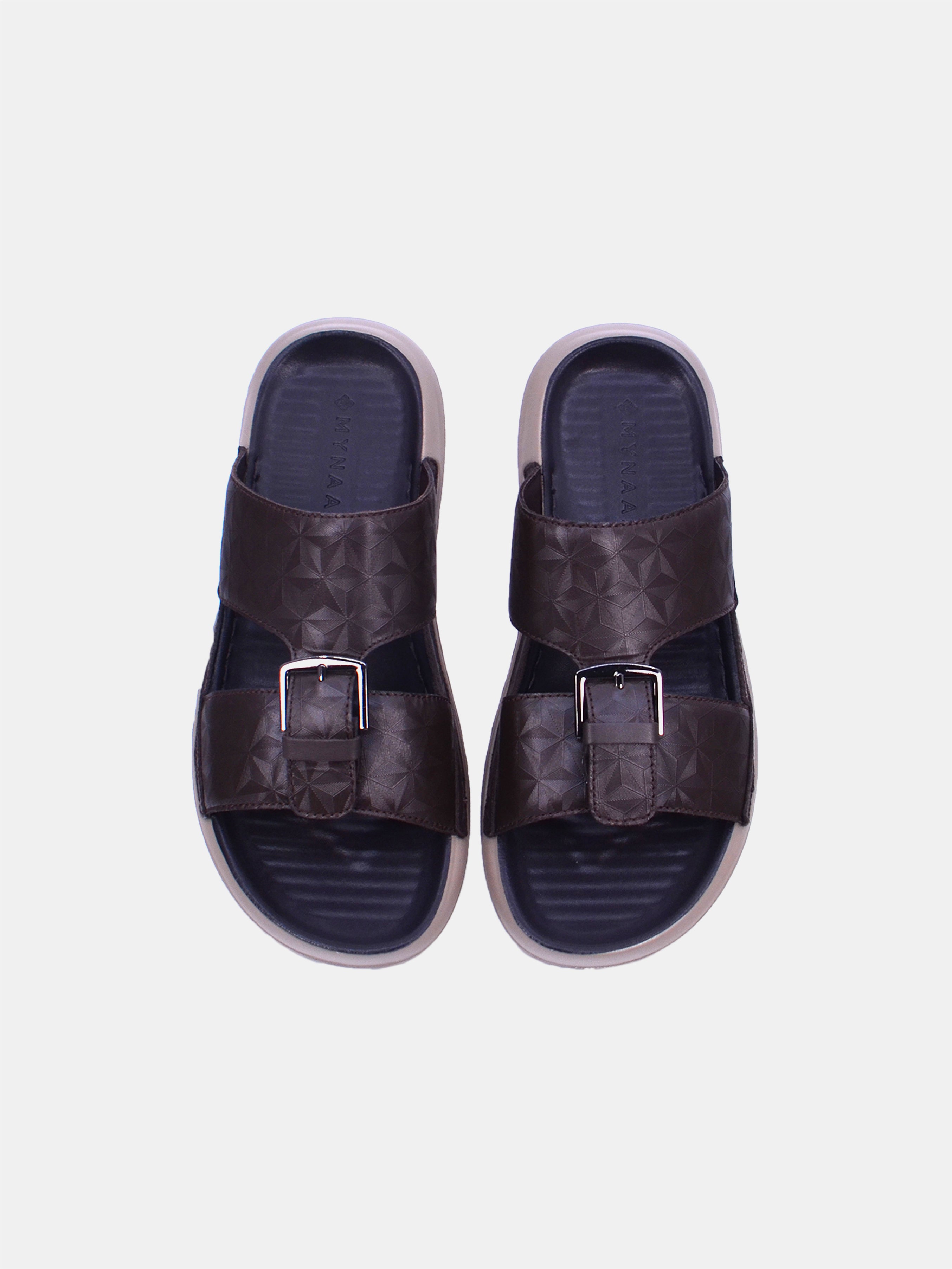 Mynaal Ramez Men's Sandals #color_brown