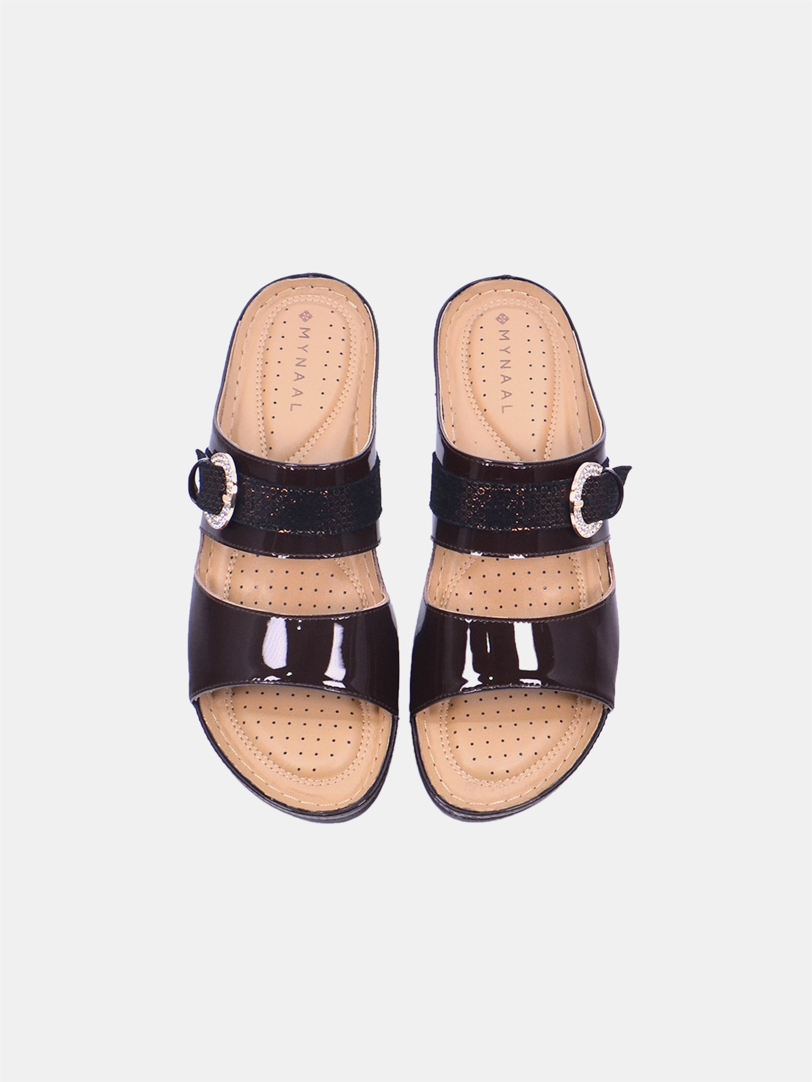 Mynaal Fahima Women's Sandals #color_brown