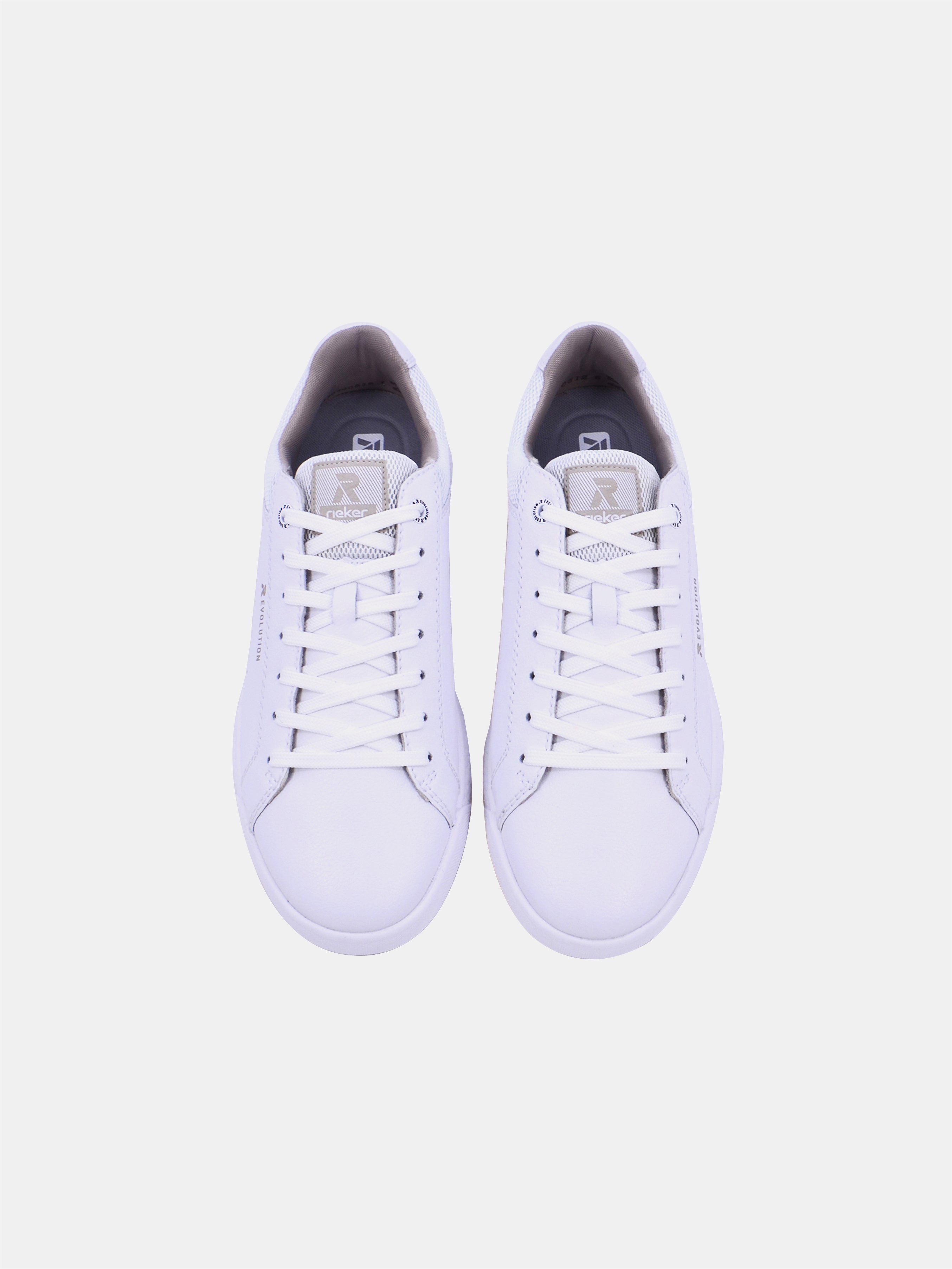 Rieker U1100 Men's Sneakers #color_white