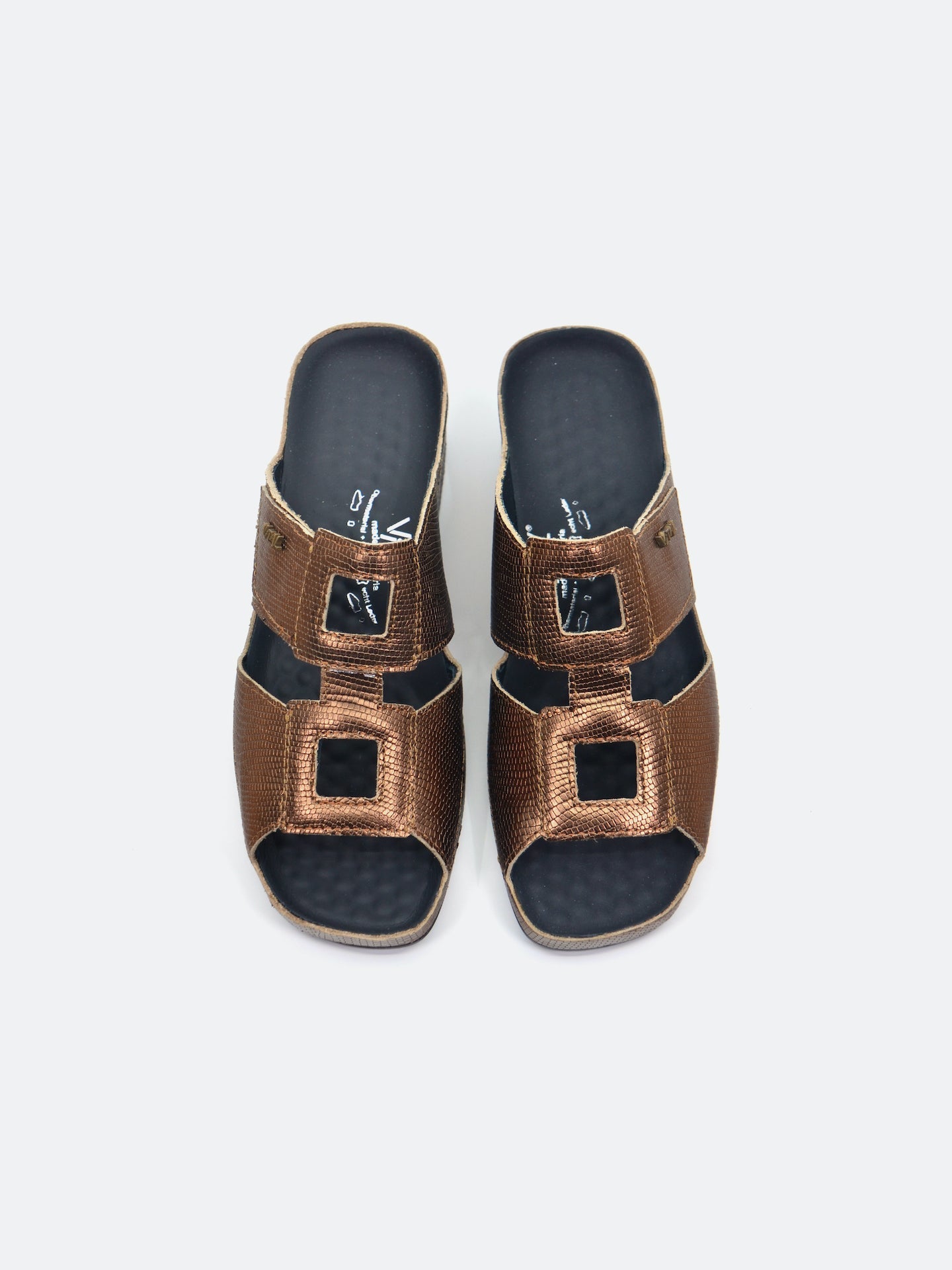 Vital 0813AS Women's Slider Sandals #color_Brown