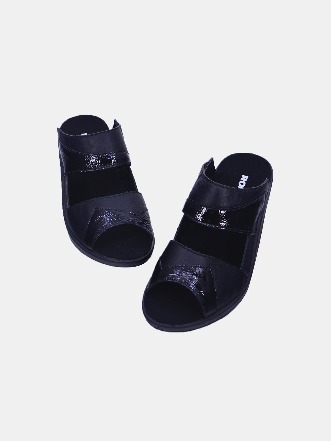 Romika 27155-AR625 Heel Sandals #color_Black