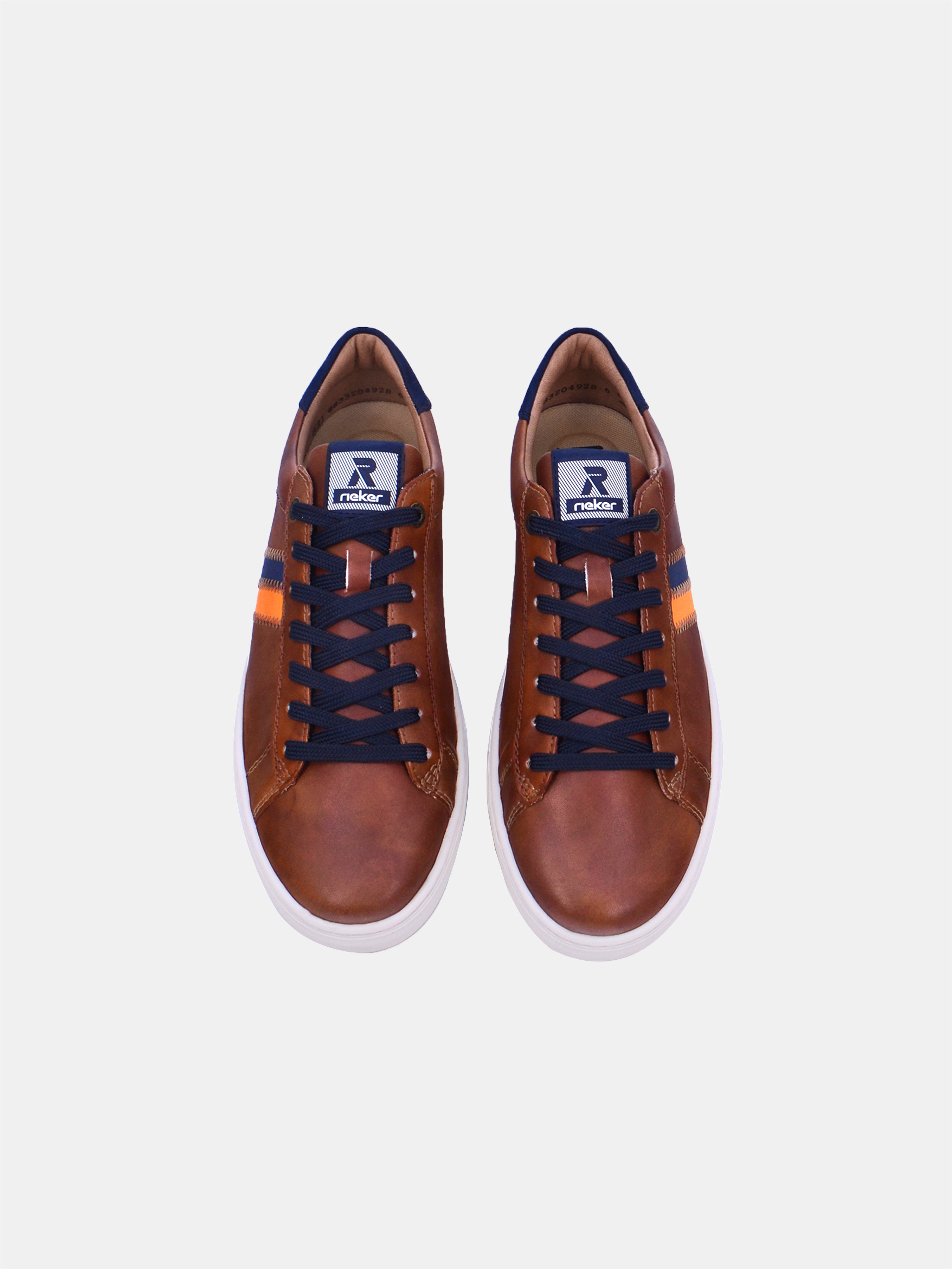 Rieker U0705 Men Casual Shoes #color_Brown