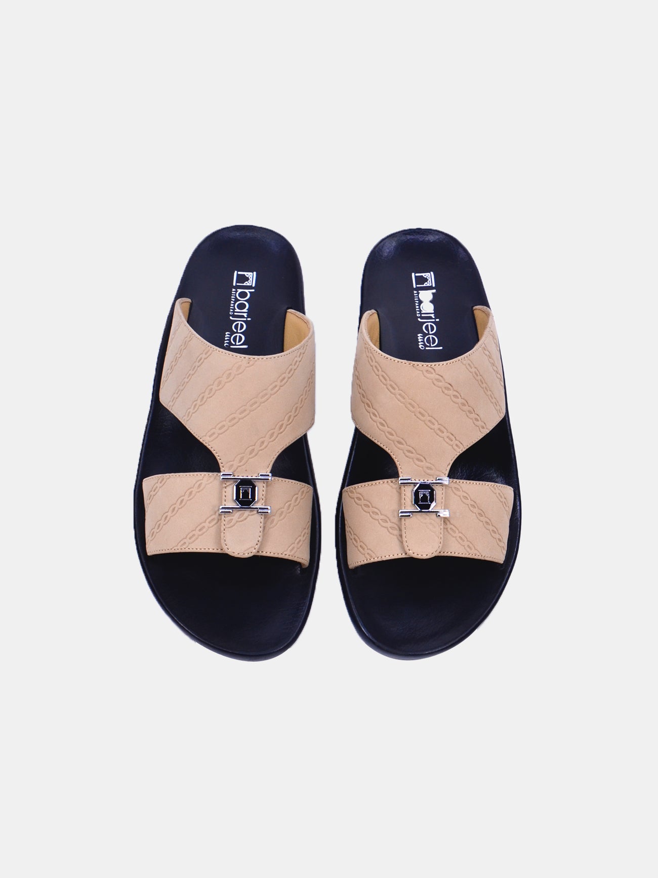 Barjeel Uno 63071 Men's Sandals #color_Beige