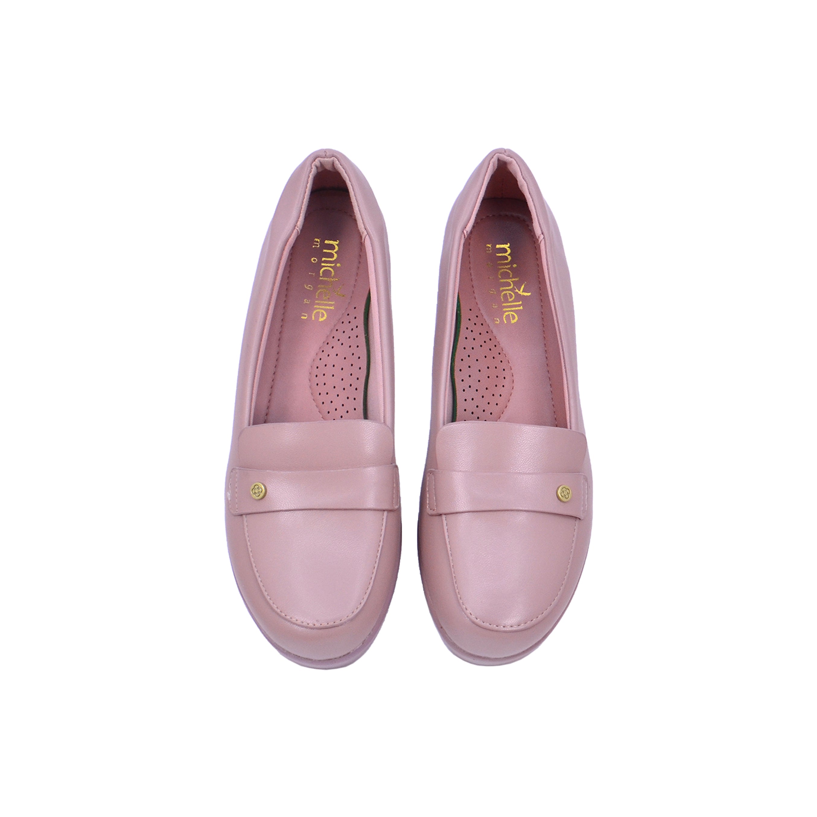 092-2476 Michelle Morgan 219RJB04 Women's Flatform Shoes #color_Beige