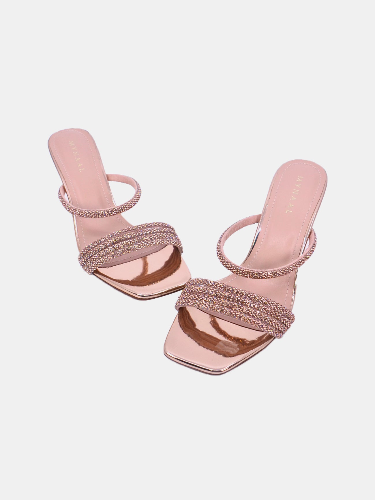 Mynaal Seralis Women's Pencil Heel Sandals #color_Beige