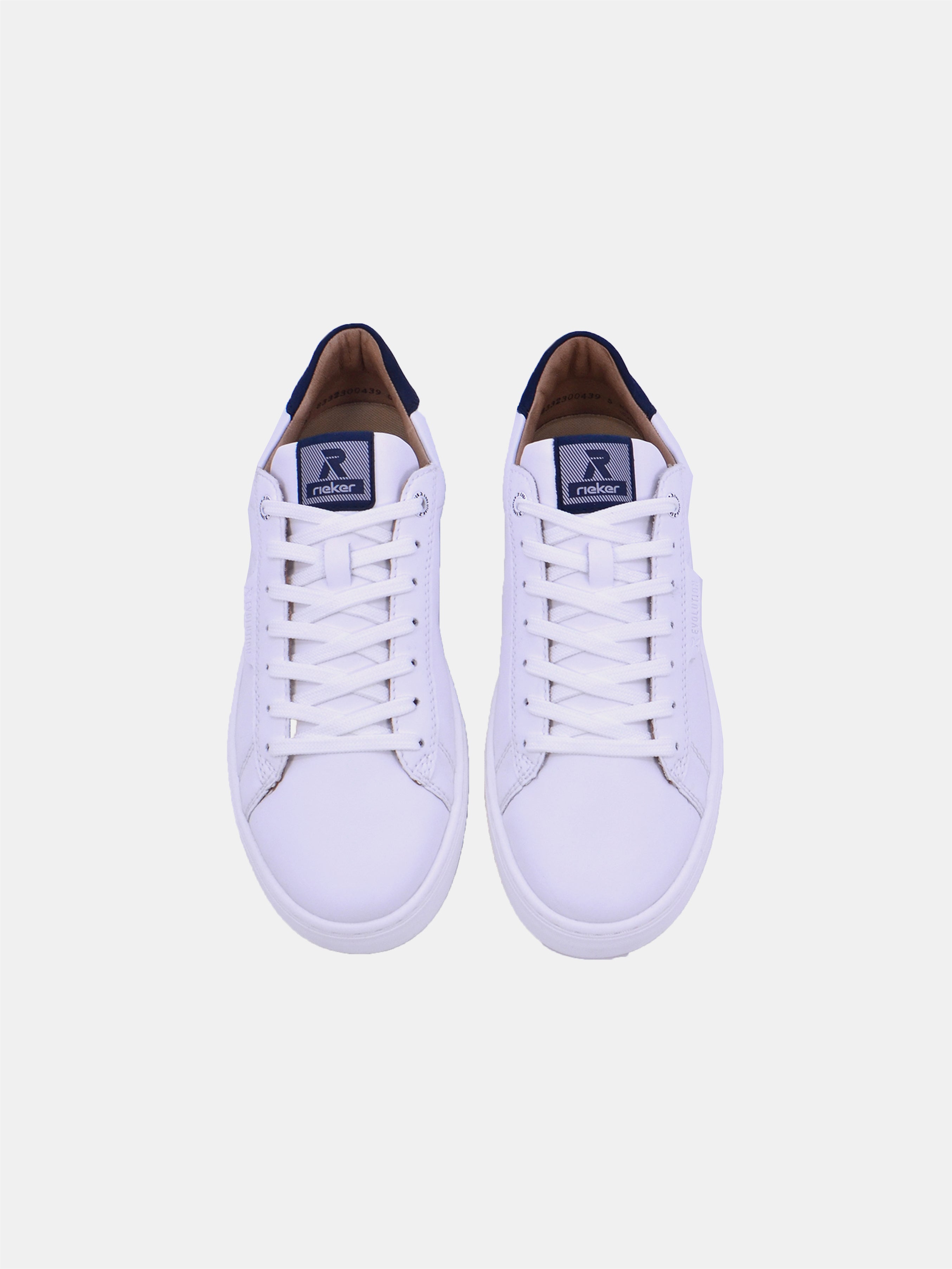 Rieker U0704-80 Men's Casual Trainers #color_White