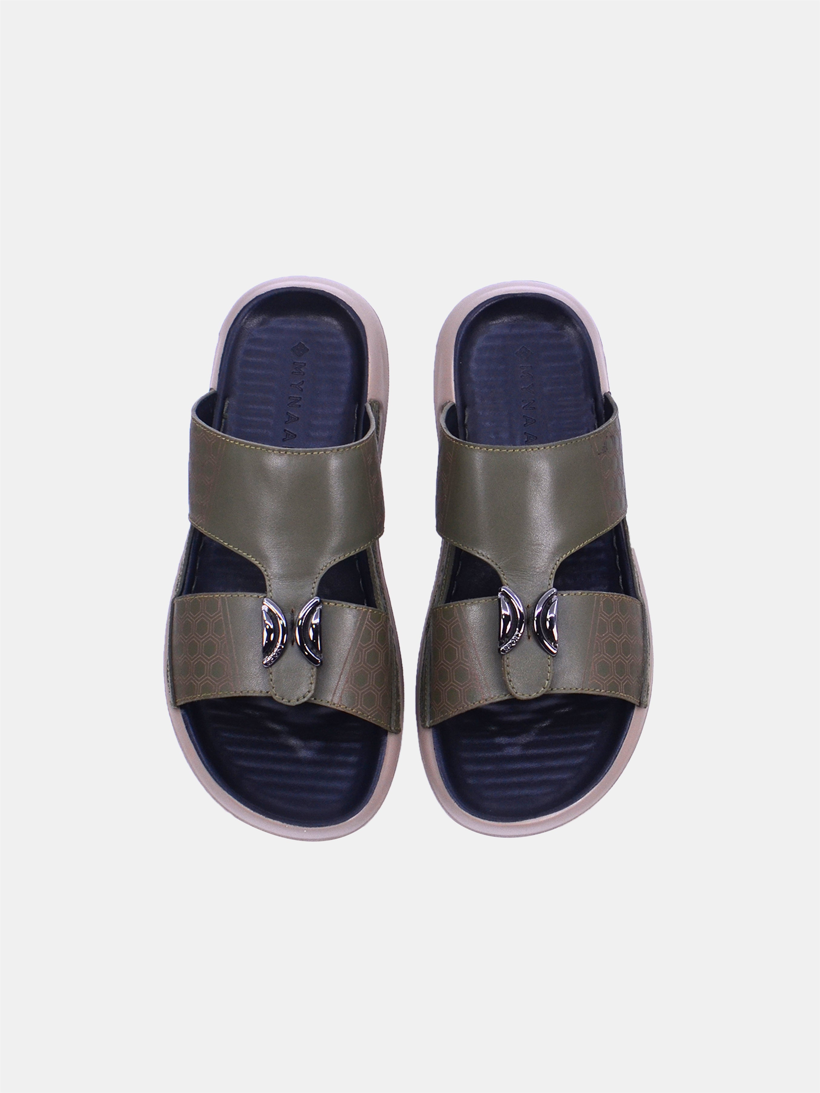 Mynaal Fayid Men's Sandals #color_green