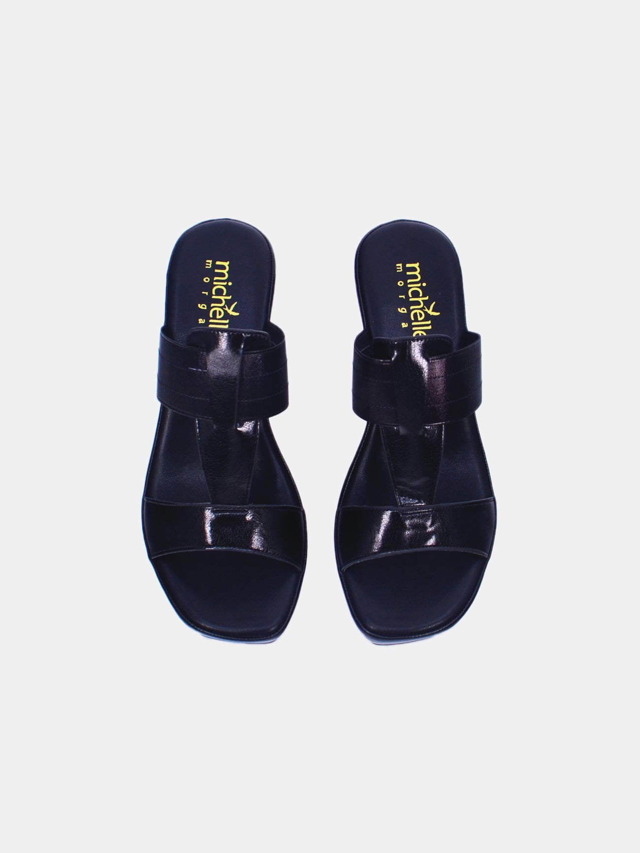Michelle Morgan 314ZD128 Women's Heeled Sandals #color_black