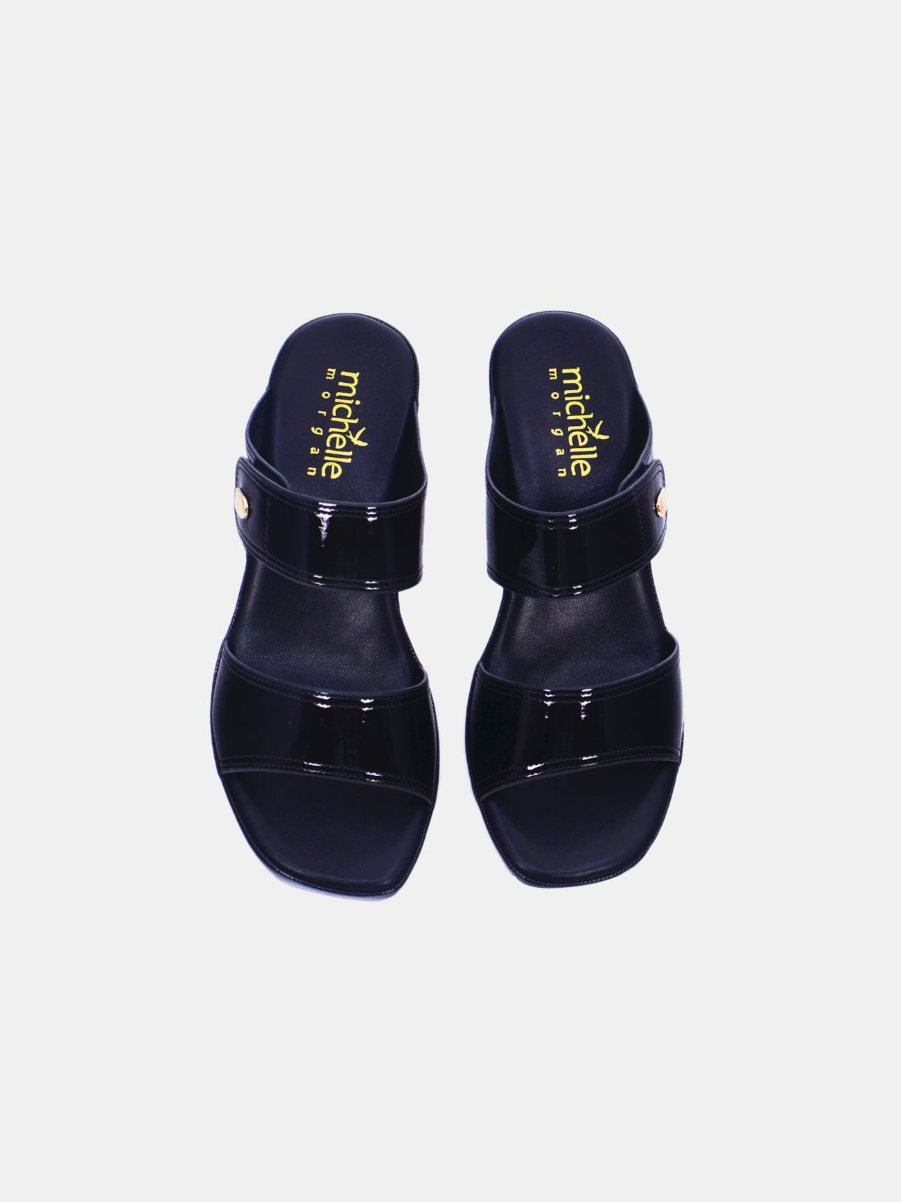 Michelle Morgan 114ZD121 Women's Heeled Sandals #color_Black