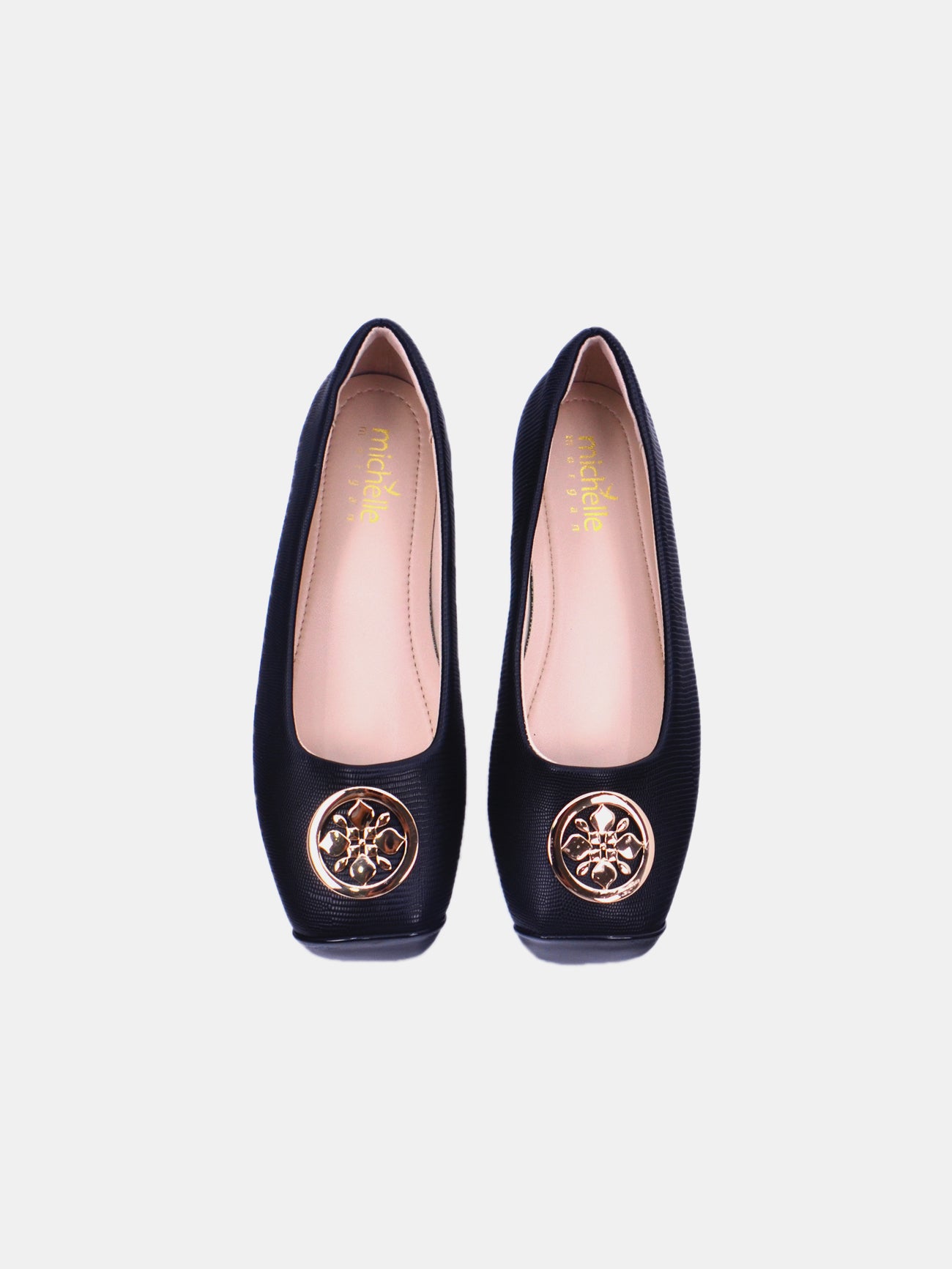 Michelle Morgan 219RA015 Women's Flat Shoes #color_black