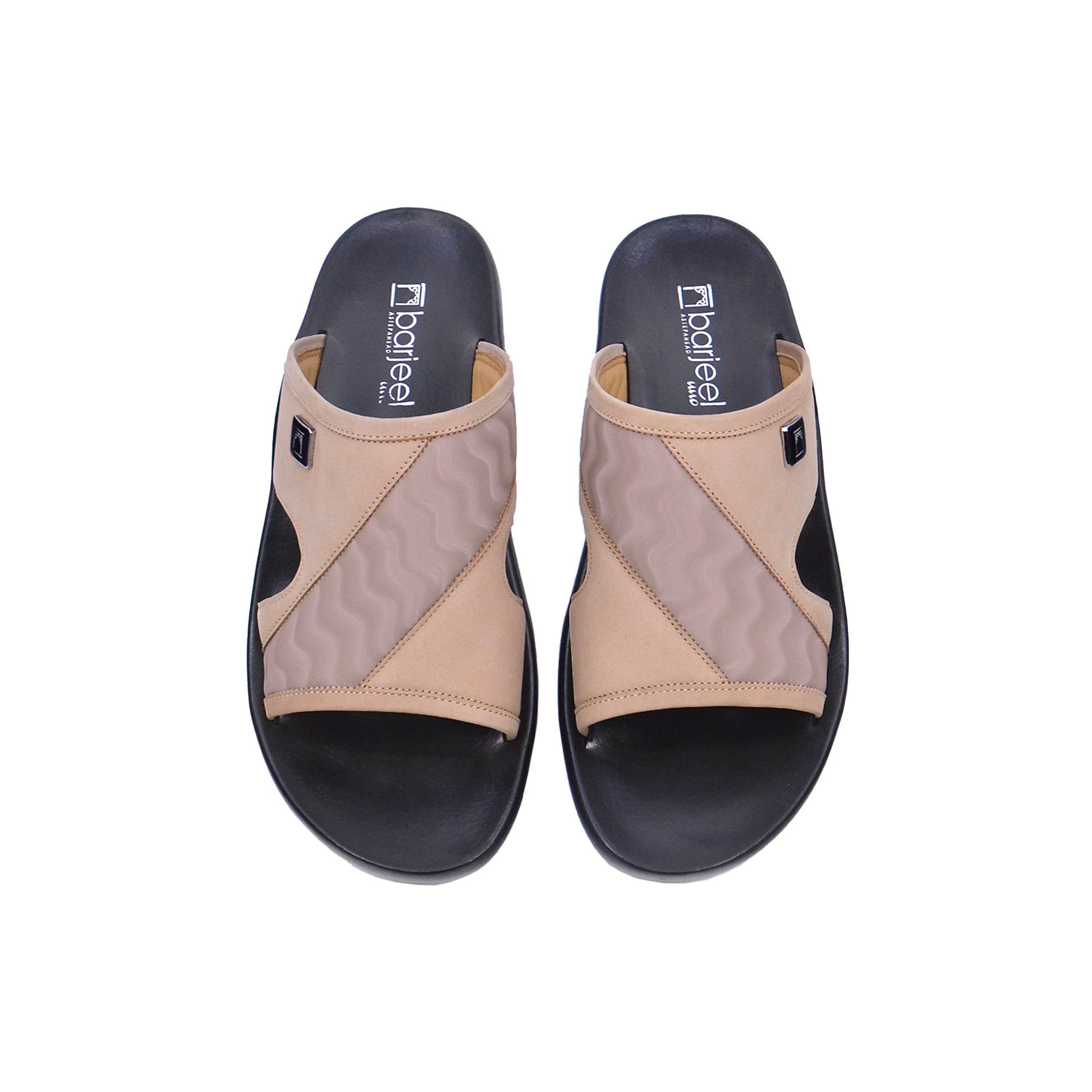 Barjeel Uno 63122 Men's Sandals #color_Beige