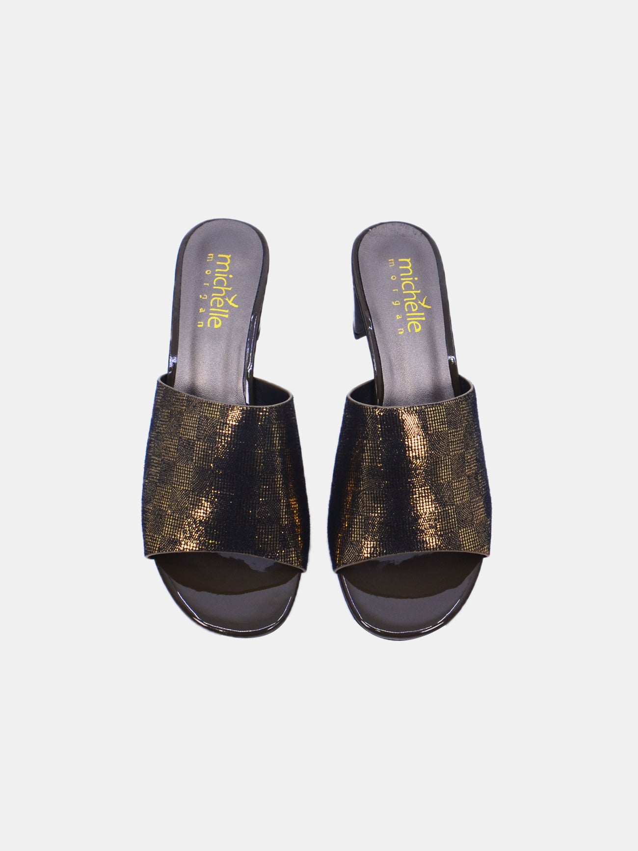 Michelle Morgan 914RJ191 Women's Heeled Sandals #color_Gold