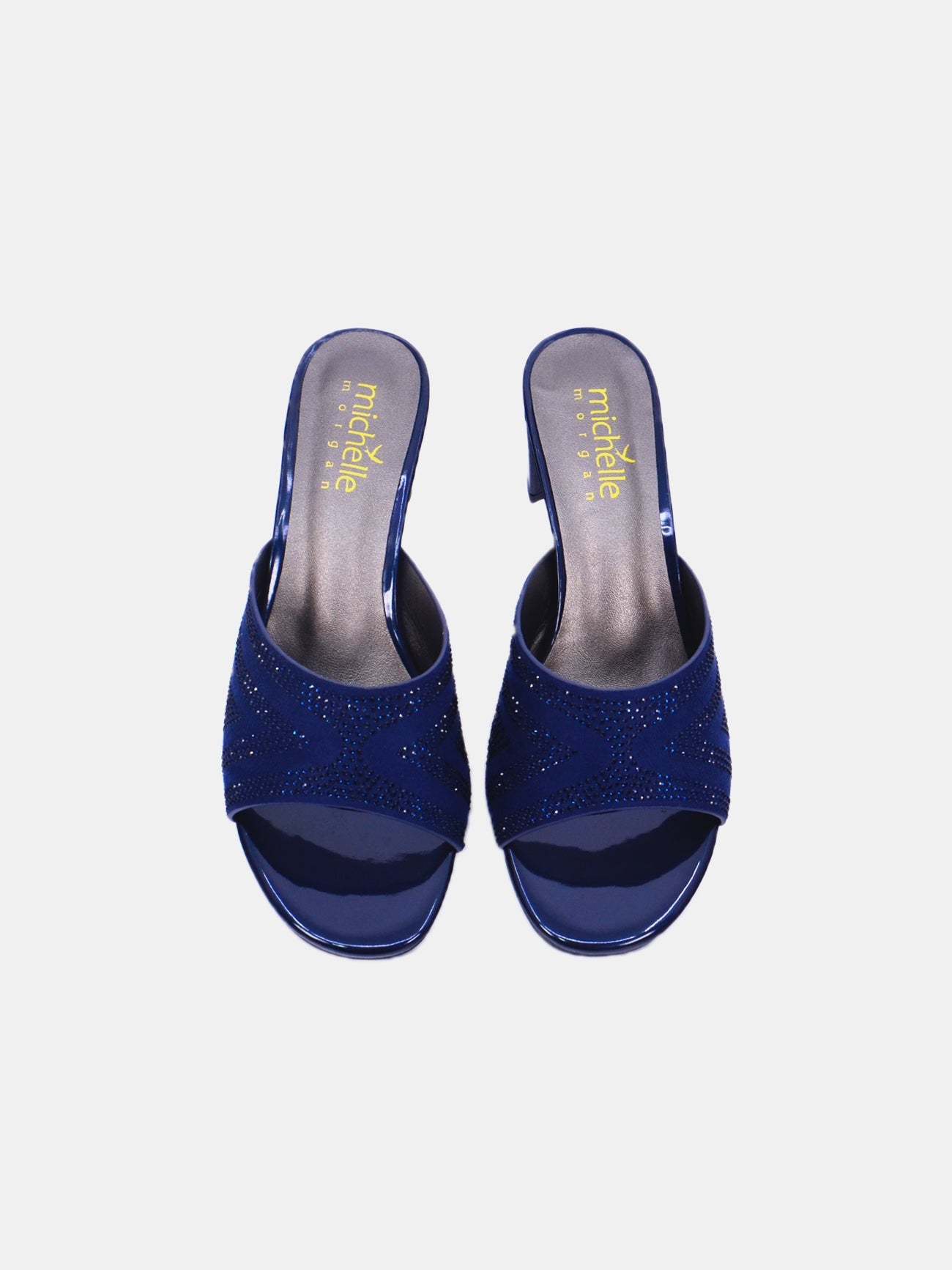 Michelle Morgan 314RJ199 Women's Heeled Sandals #color_Navy