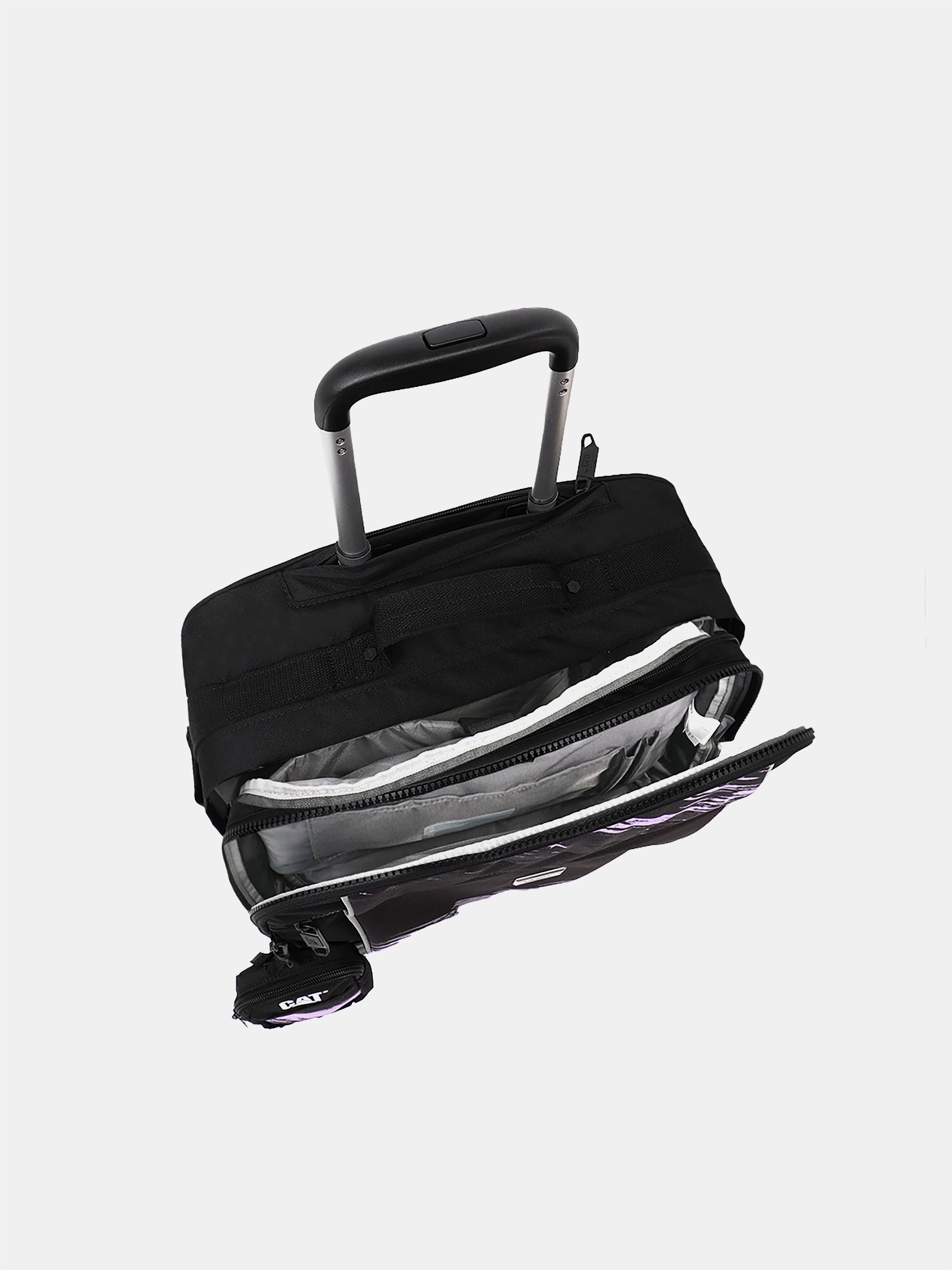 Caterpillar Swiftrider 4Wheel Trolley Bag #color_Brushstroke Lavender