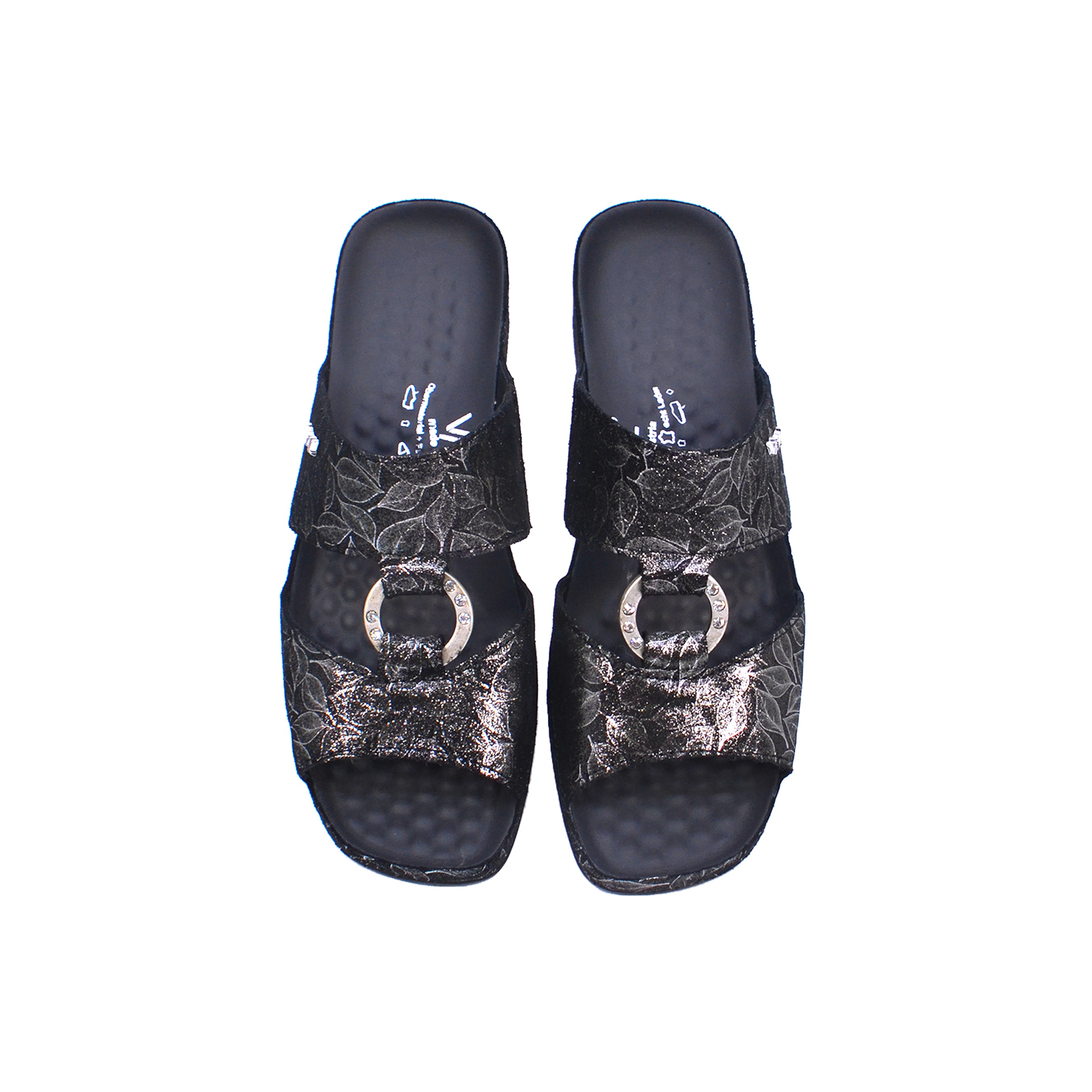 Vital Tina - Yamaha 08070-512-99 Women's Sandals #color_Black