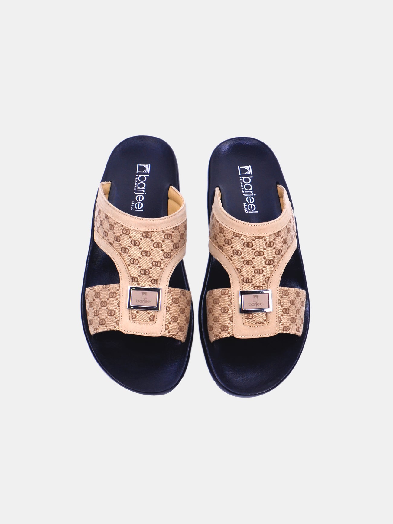 Barjeel Uno 63102 Men's Sandals #color_Beige
