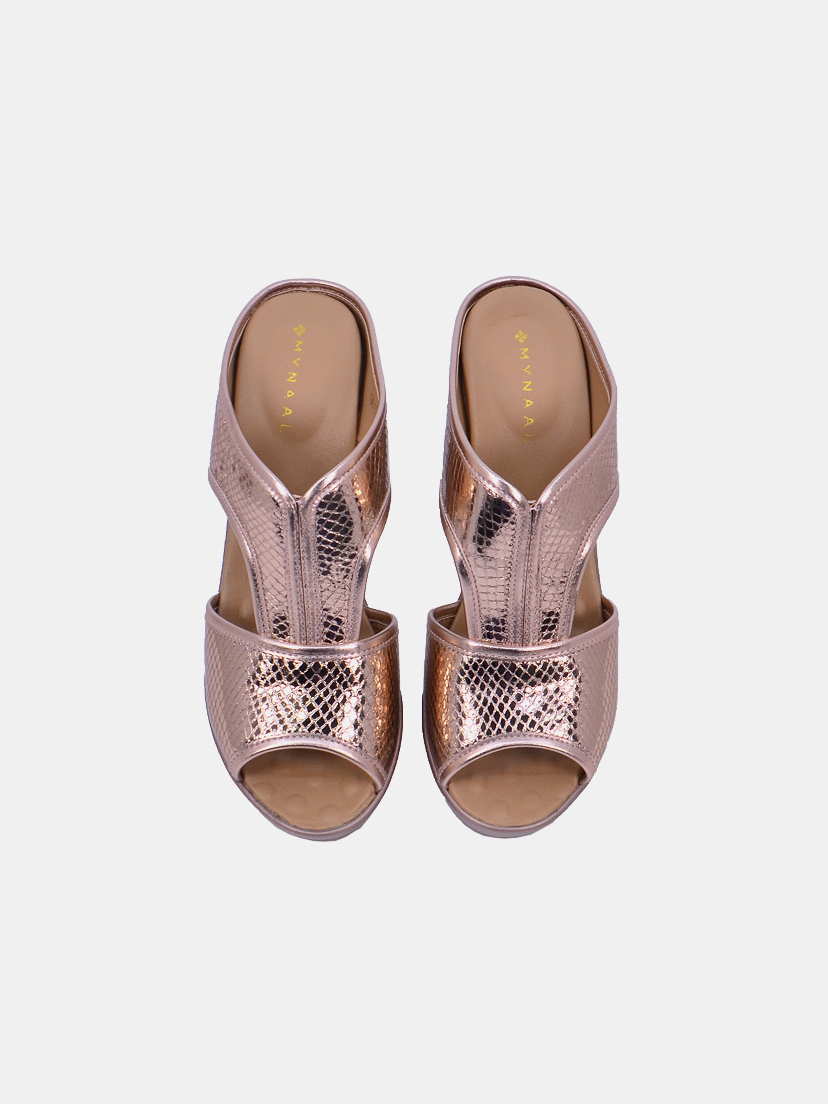 Mynaal Jamila Women's Sandals #color_rose gold