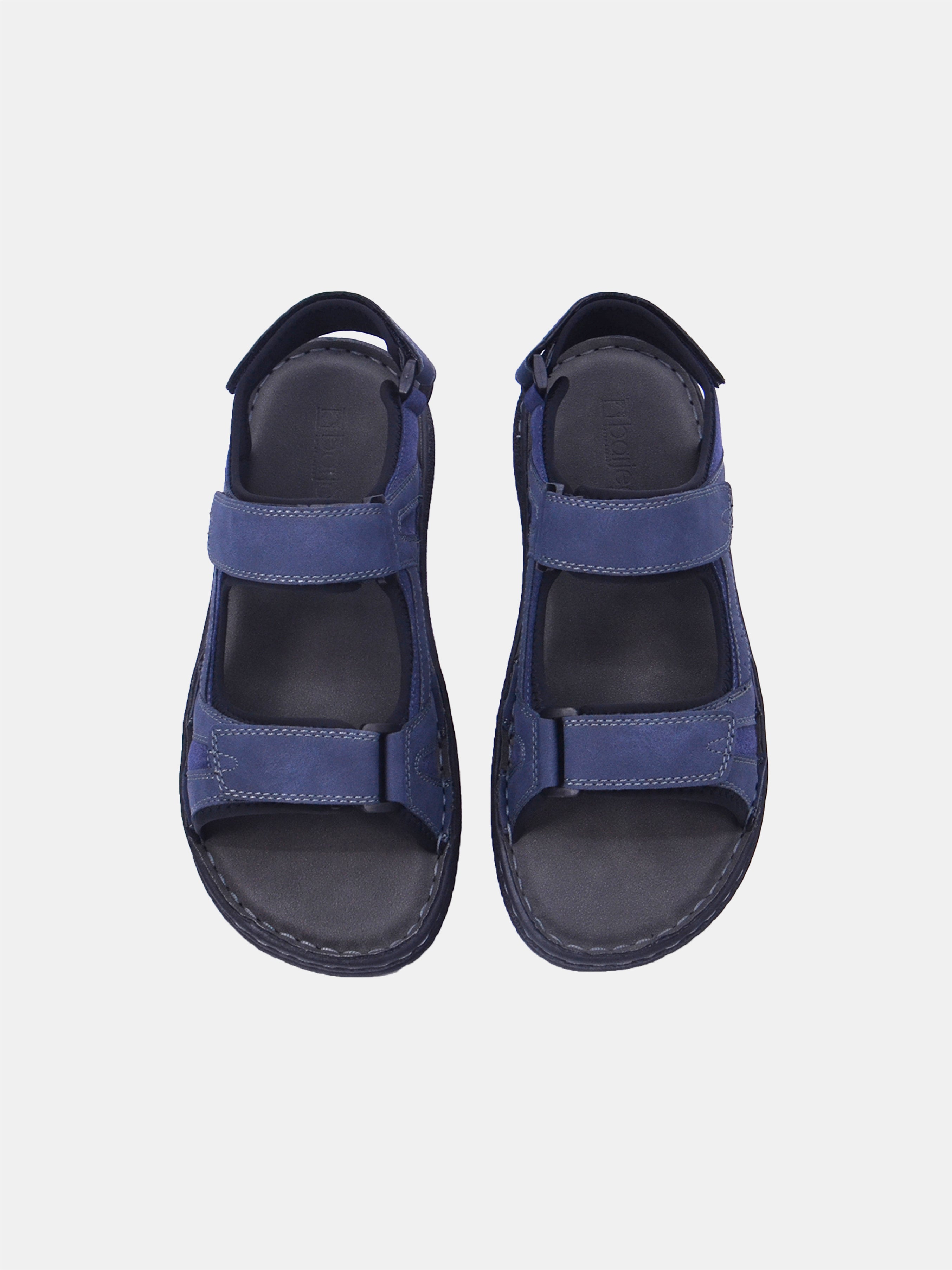 Barjeel Uno 0778-1 Men Casual Sandals #color_Navy