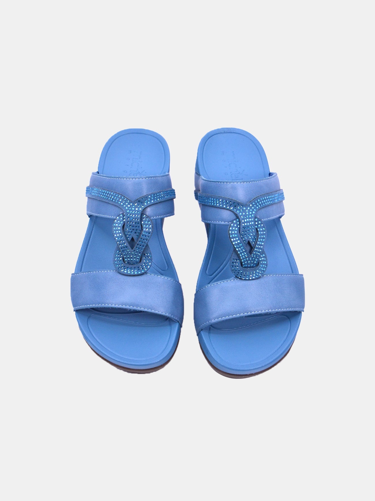 Michelle Morgan 214RJ913 Women's Casual Sandals #color_Blue