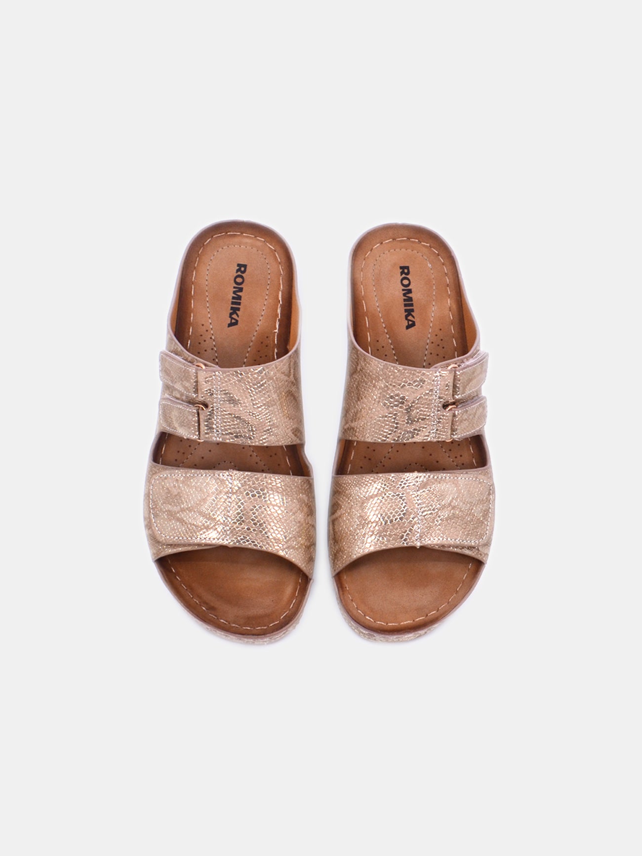 Romika 36605-AR637 Wedge Sandals #color_Beige