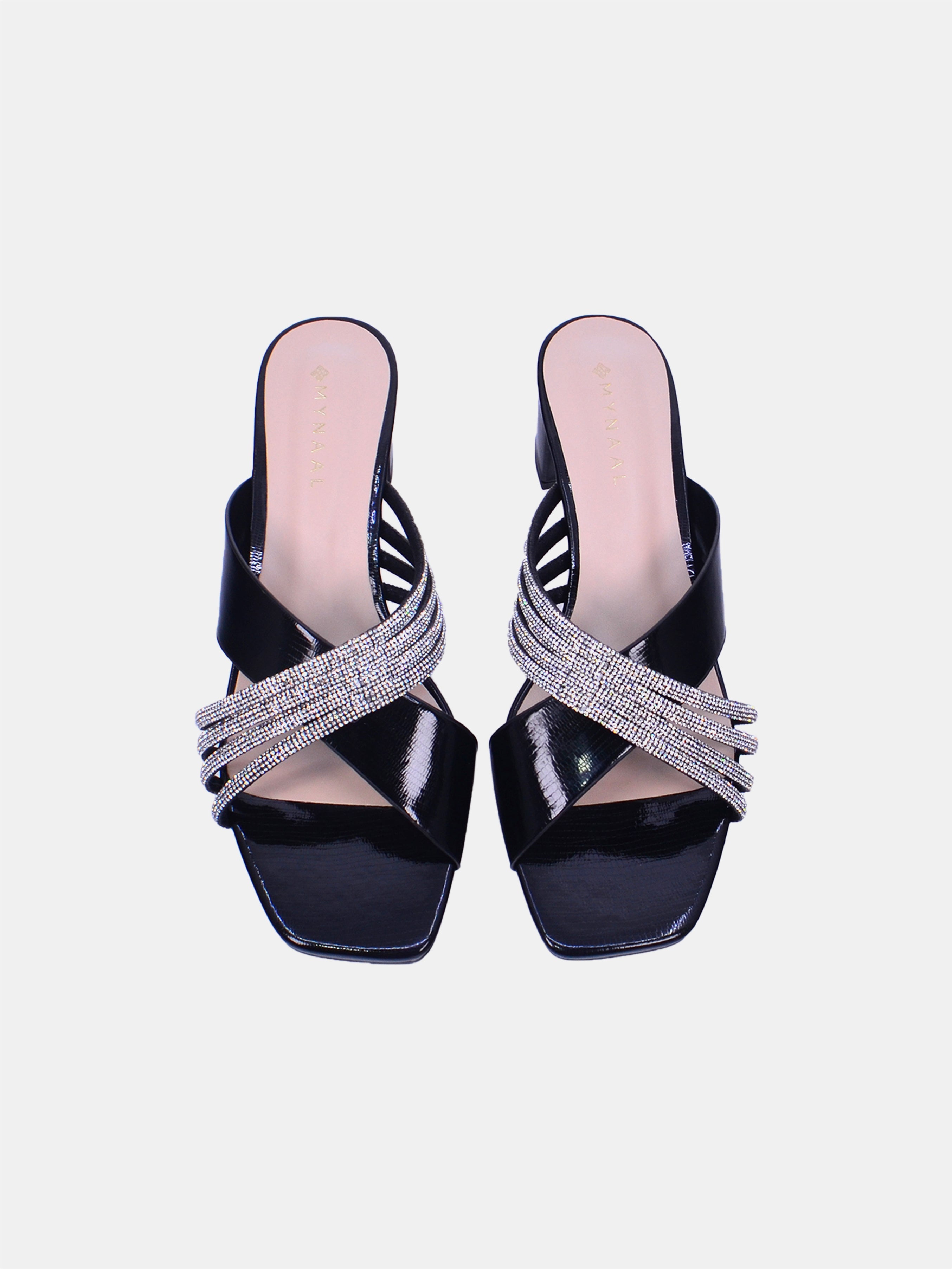 Mynaal Aziza Women's Sandals #color_black