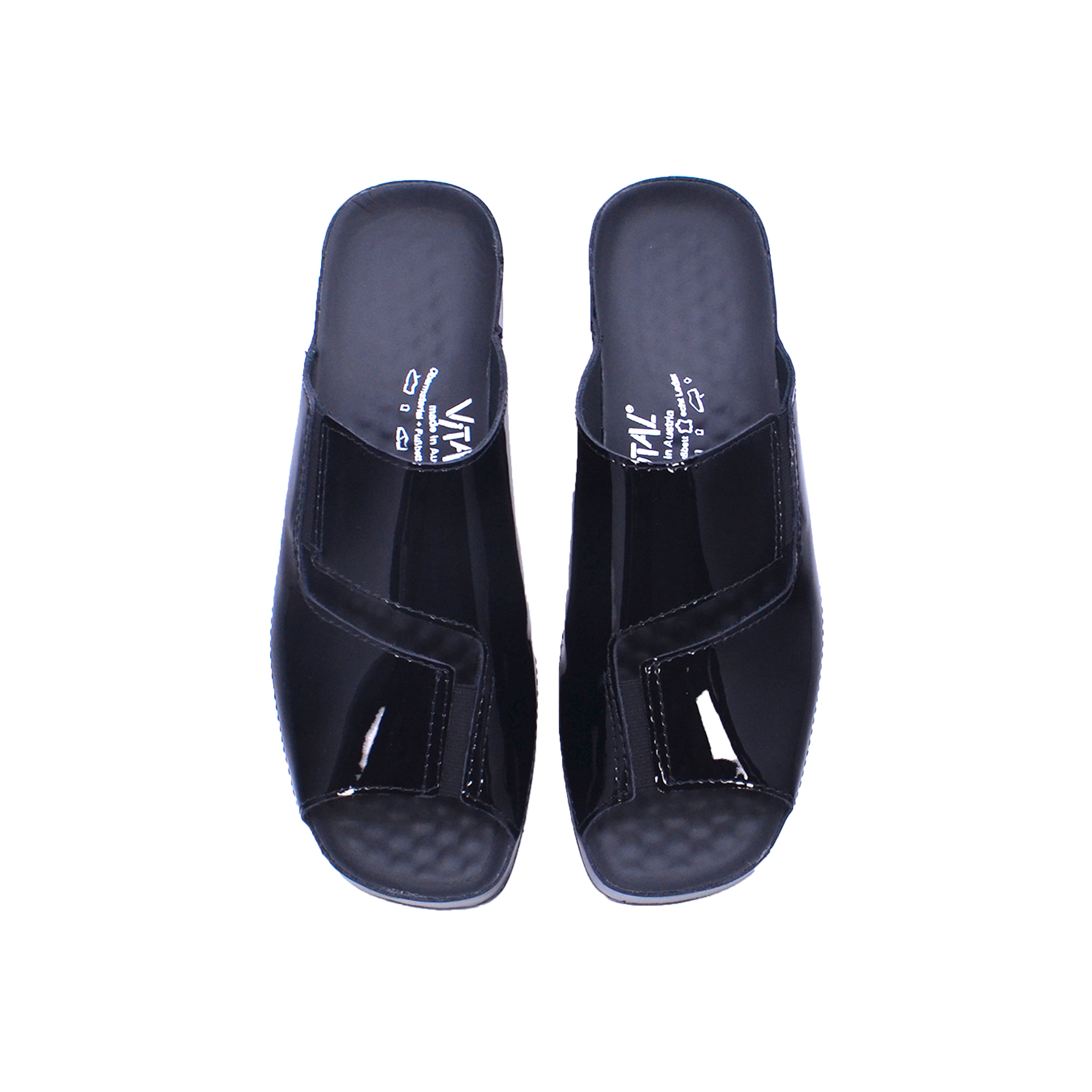 Vital Tina 0820AS Women's Sandals #color_Black