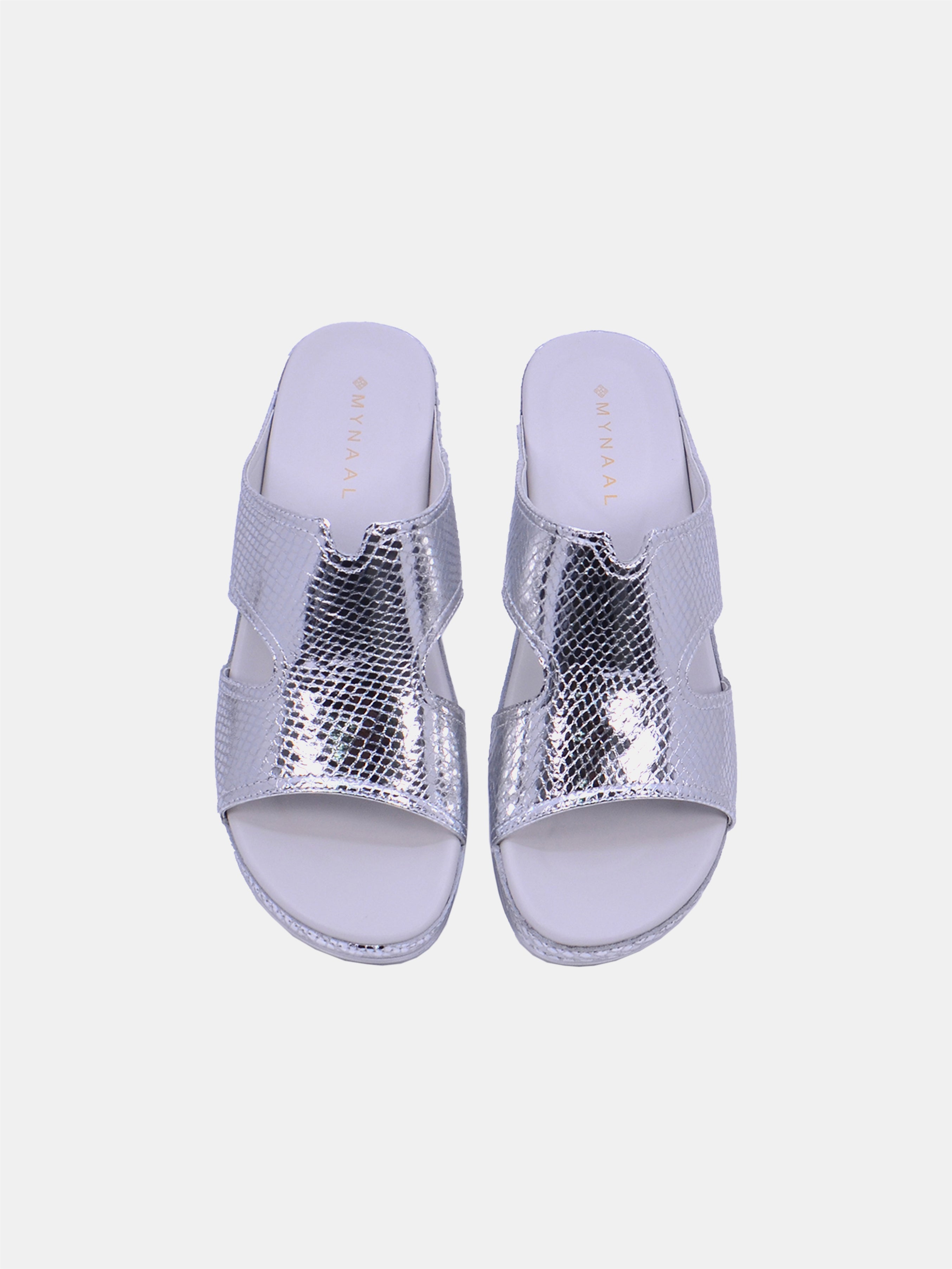 Mynaal Ines Women's Sandals #color_silver