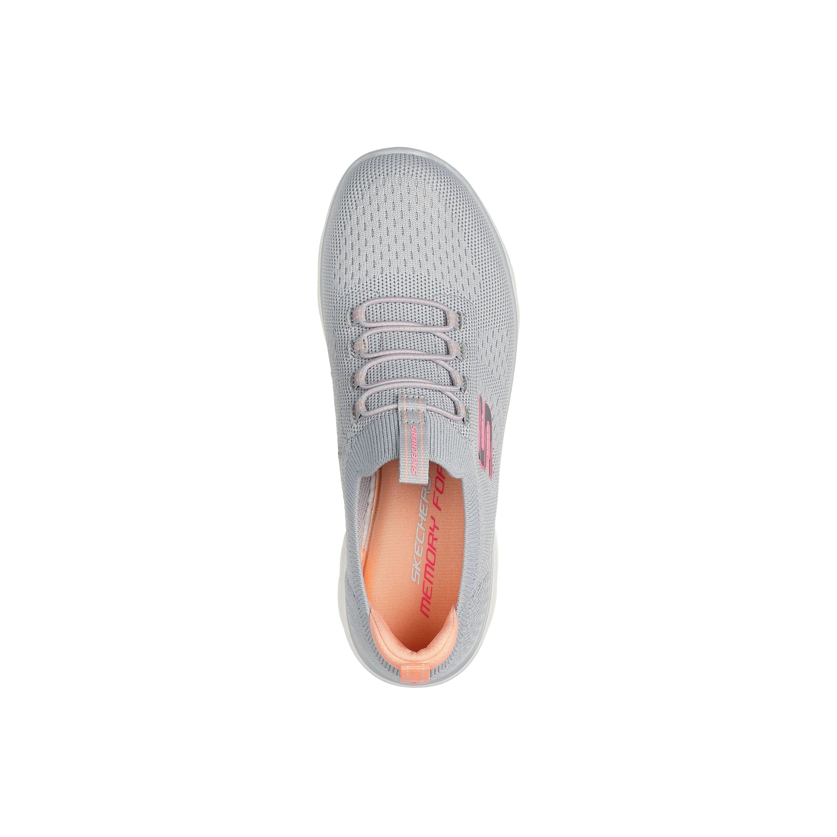 Skechers Women's Summits - Top Player Shoes #color_Gray