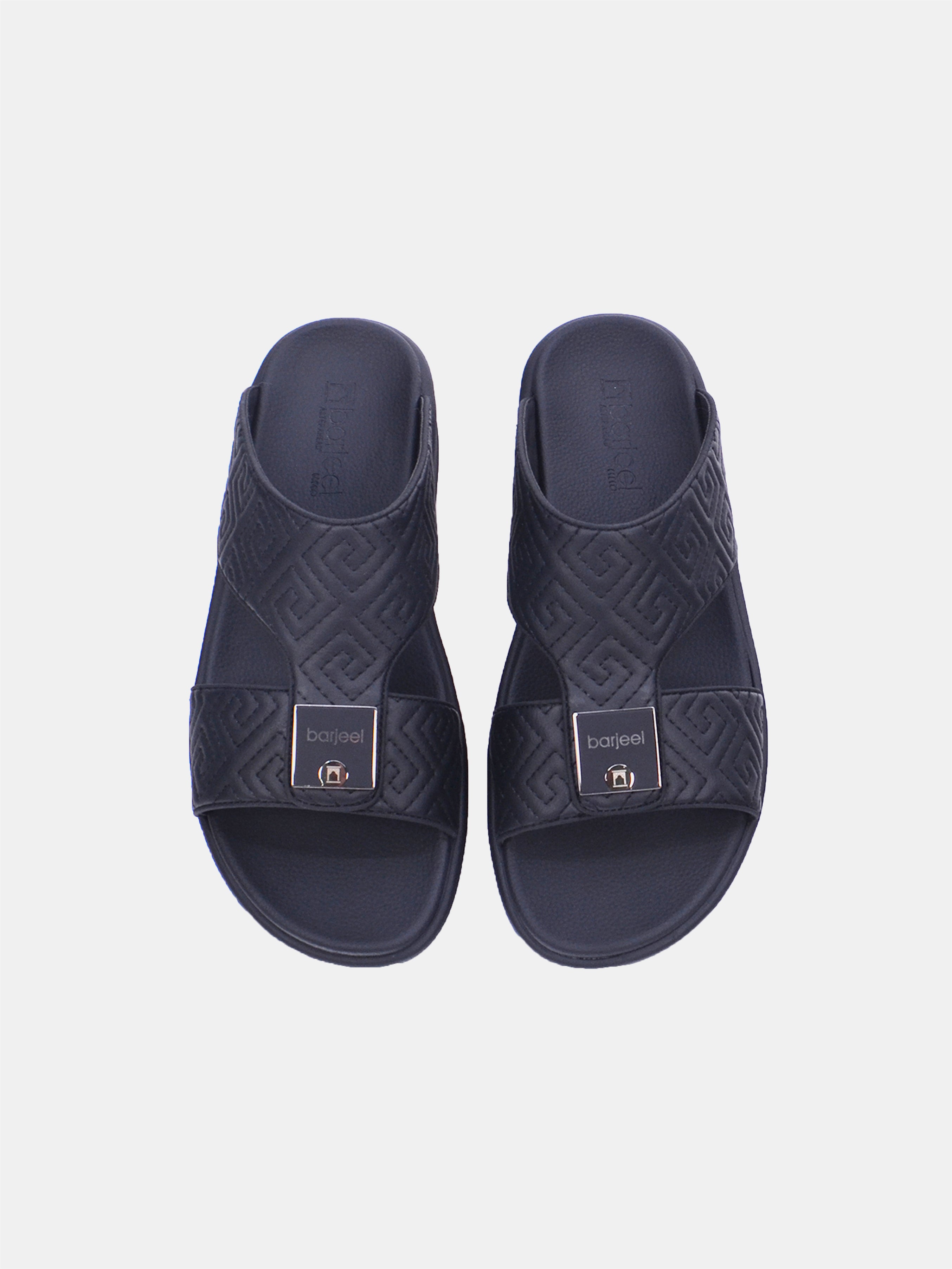 Barjeel Uno M 121 Men's Arabic Sandals #color_black