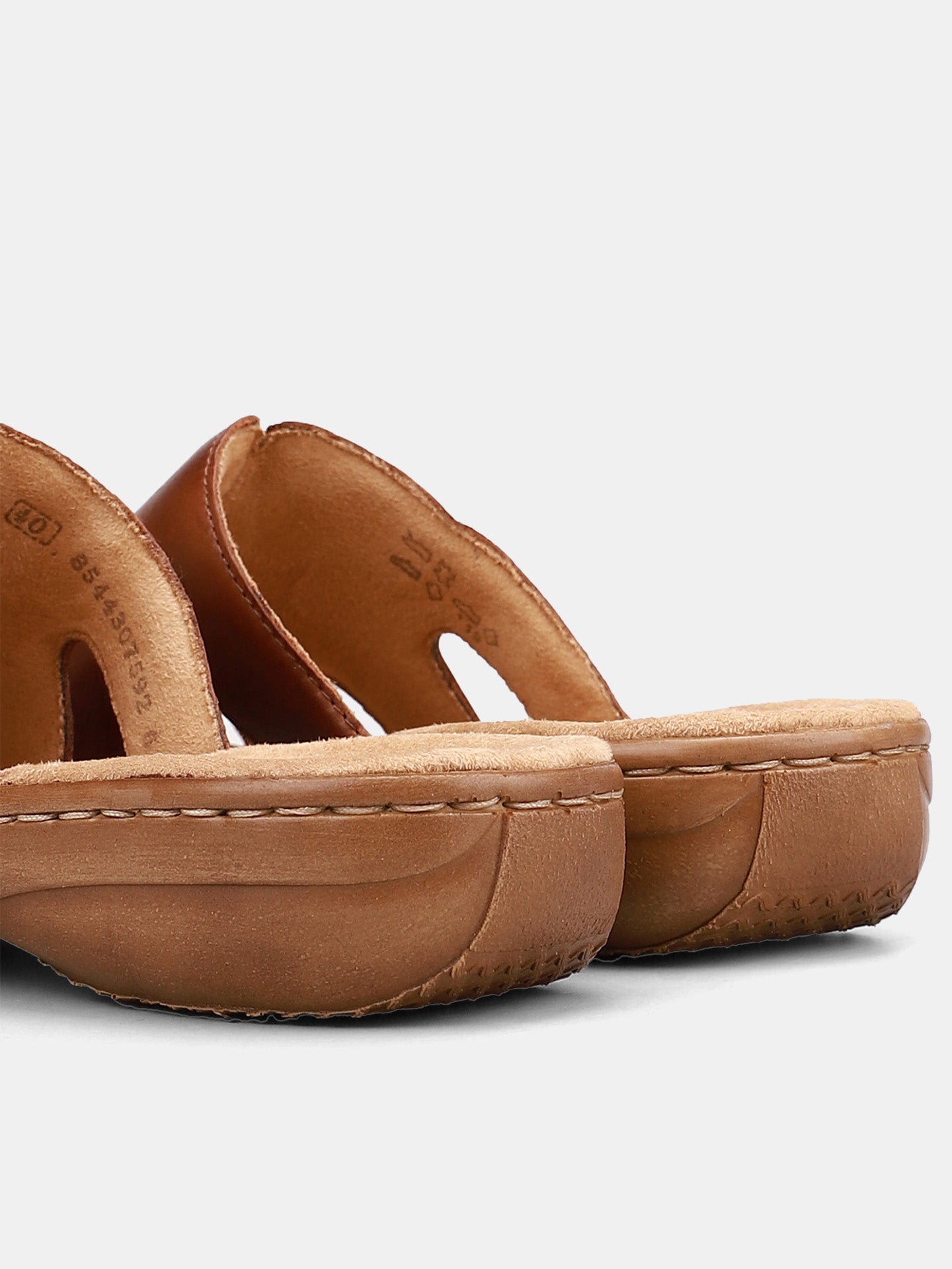 Rieker 60824 Women's Slider Sandals #color_Brown
