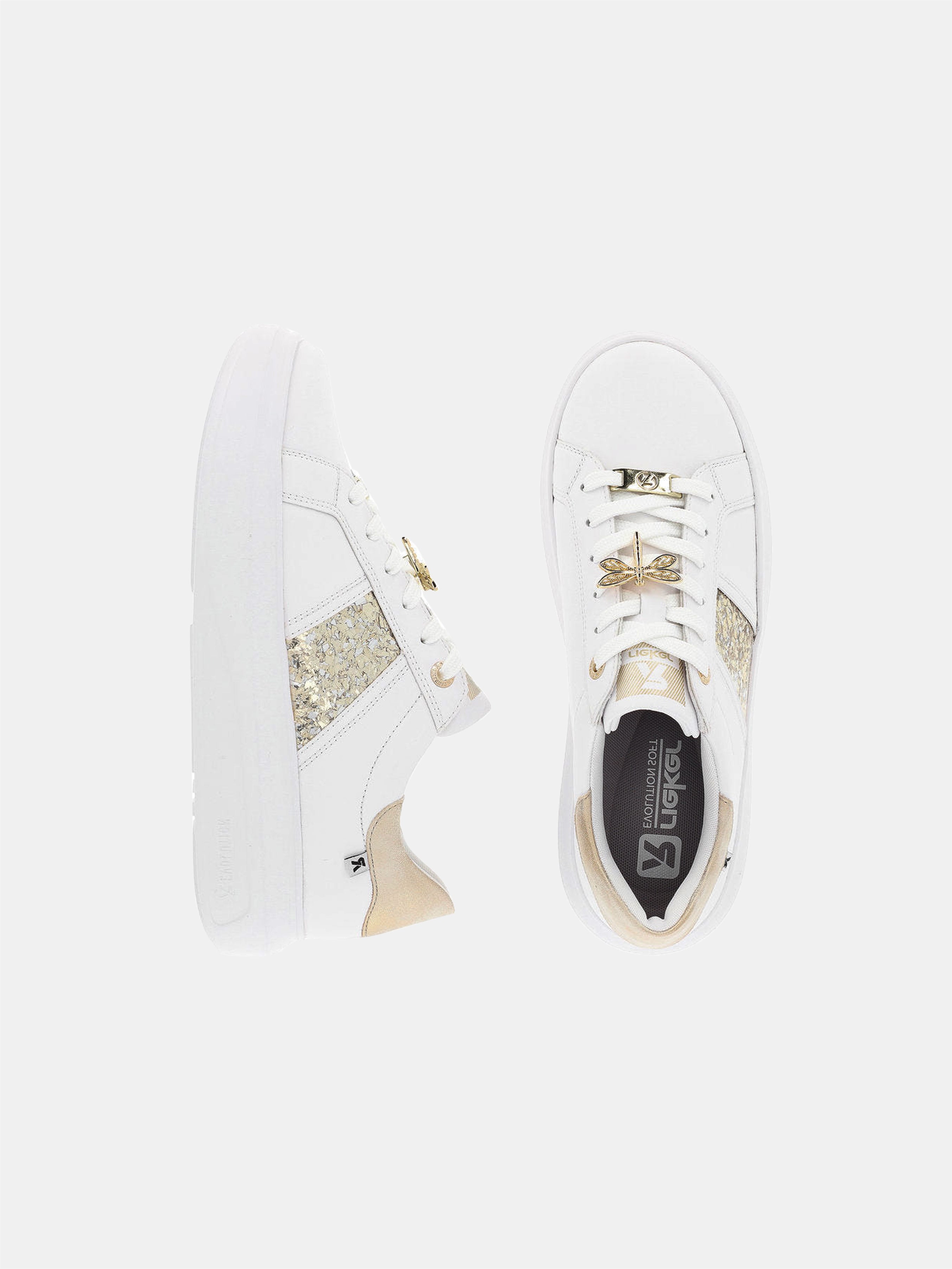 Rieker W1202-82 Women's Sneakers #color_white