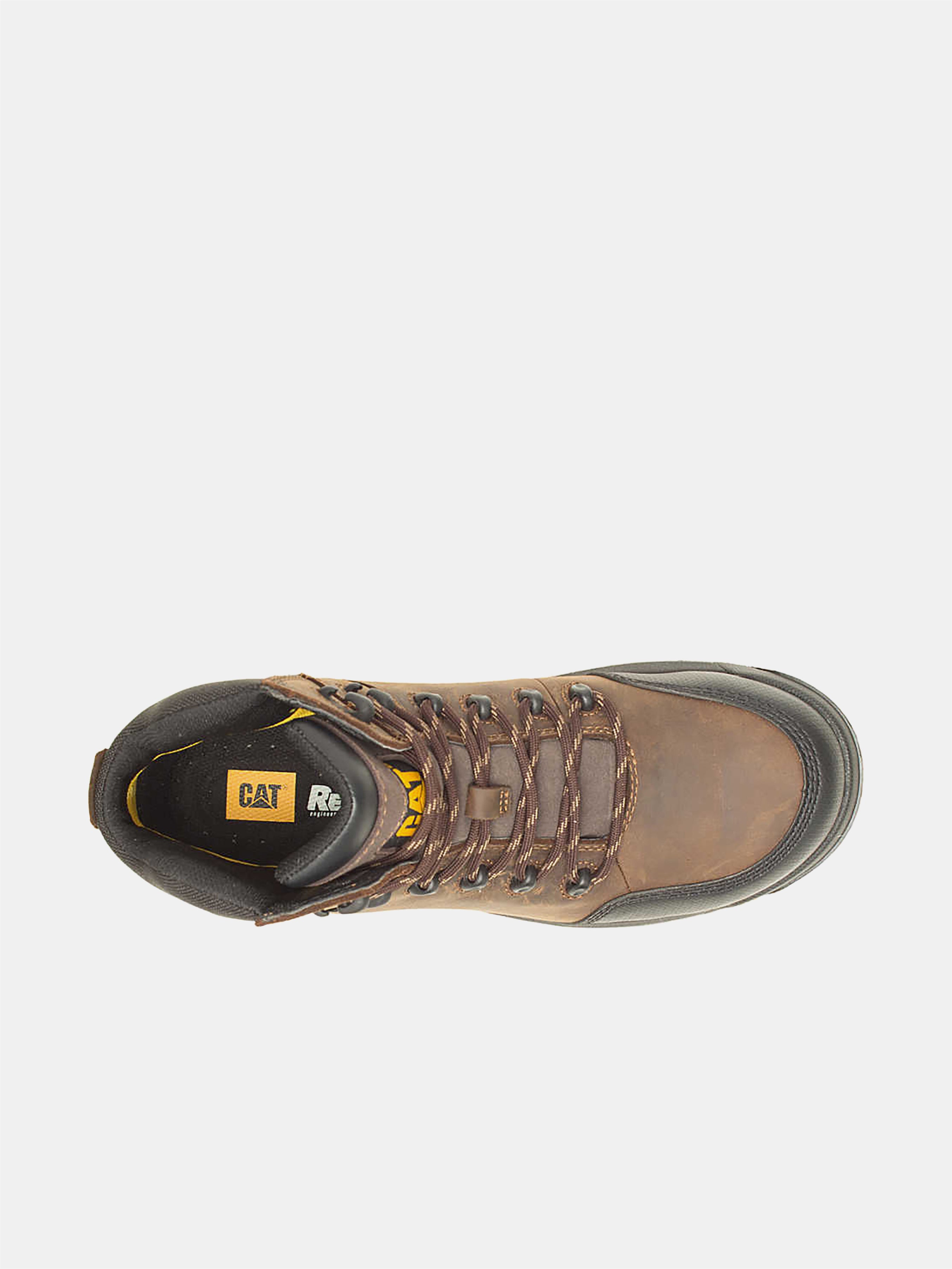 Caterpillar Men's Resorption Waterproof Composite Toe Work Boot #color_brown