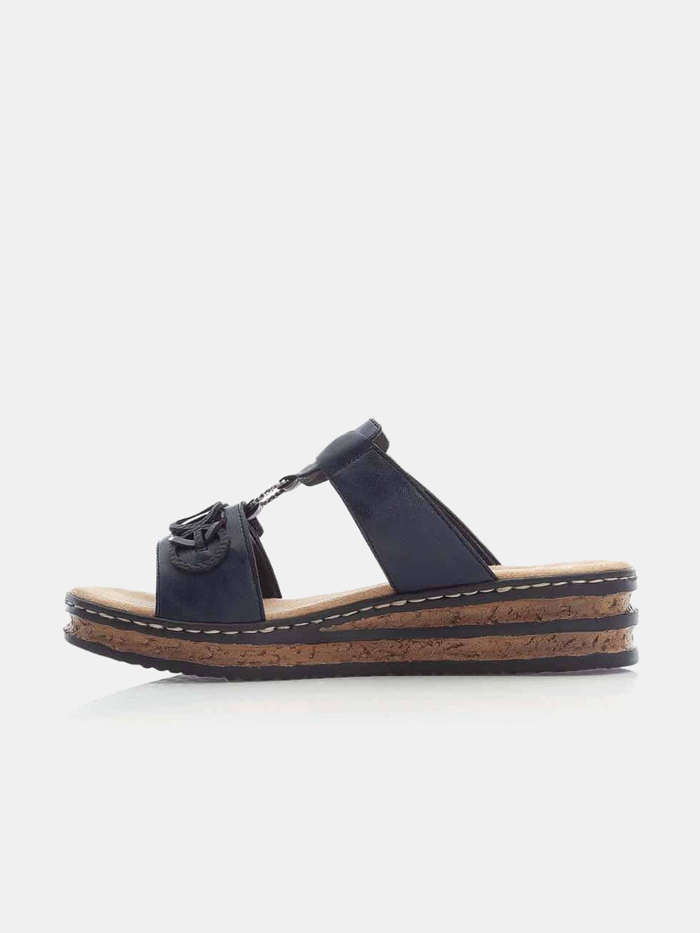 Rieker 62936 Women's Slider Sandals #color_navy