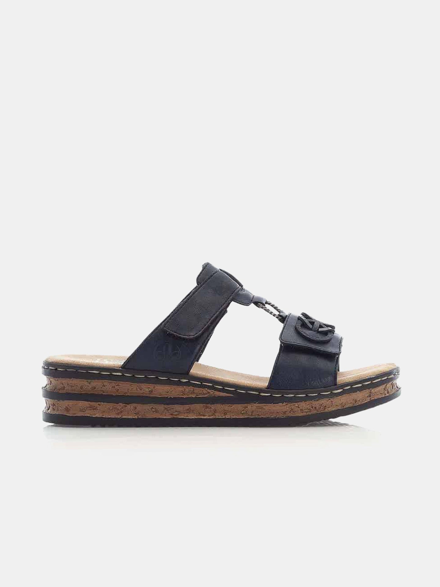 Rieker 62936 Women's Slider Sandals #color_navy