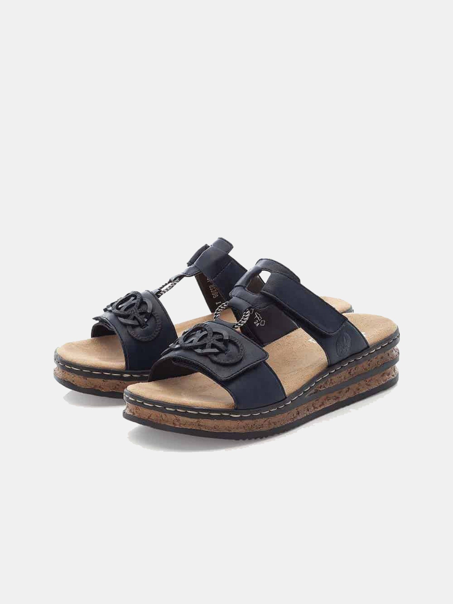 Rieker 62936 Women's Slider Sandals #color_navy