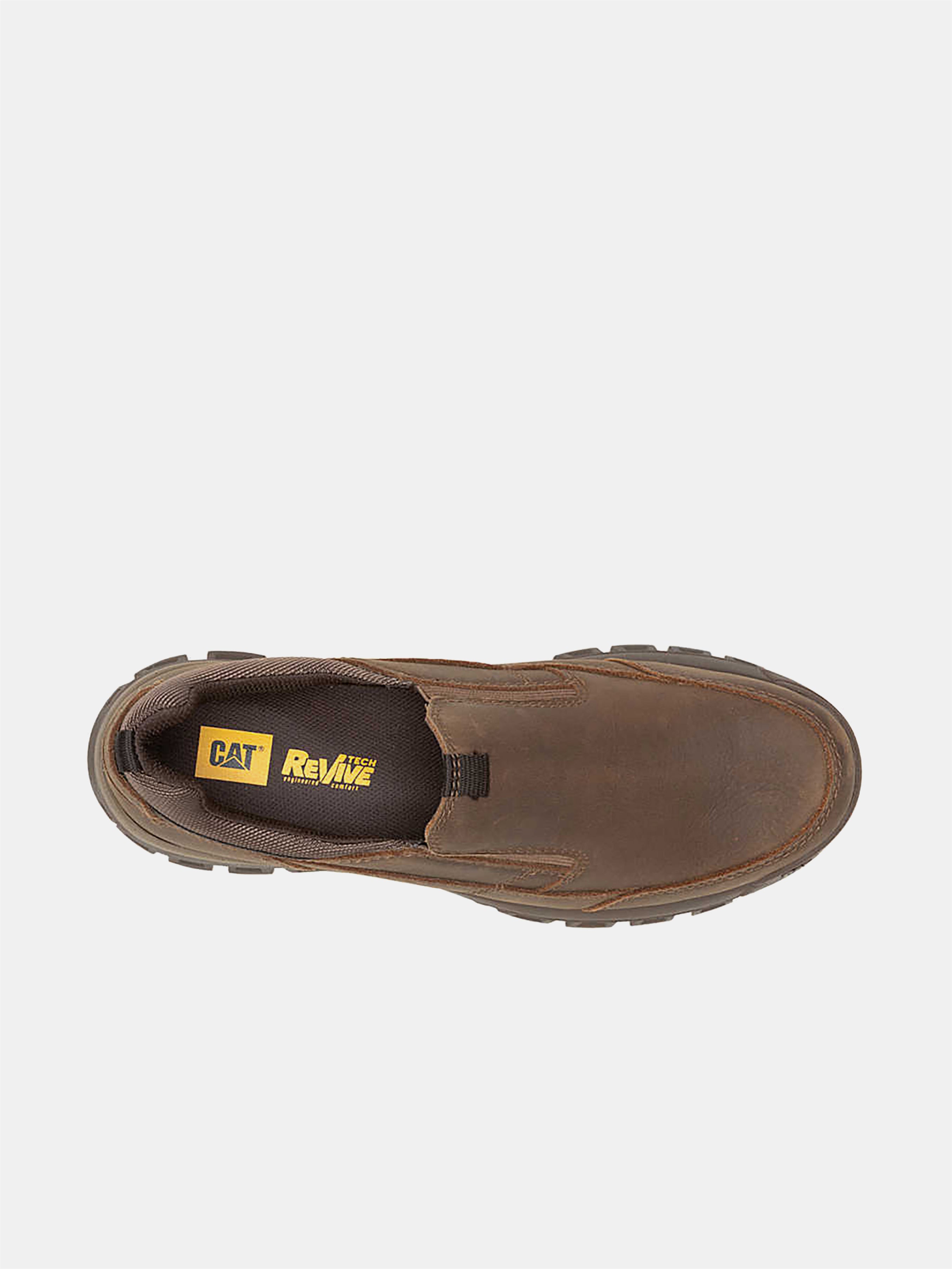 Caterpillar Threshold Men's Slip On Shoes #color_brown