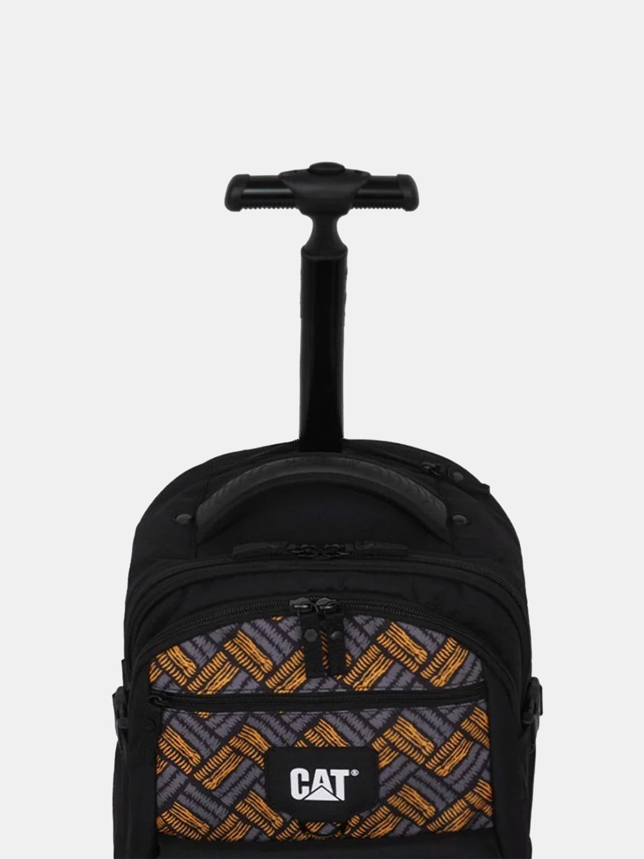 Caterpillar RollRover 2 Wheel Trolley Bag #color_tiles yellow/grey