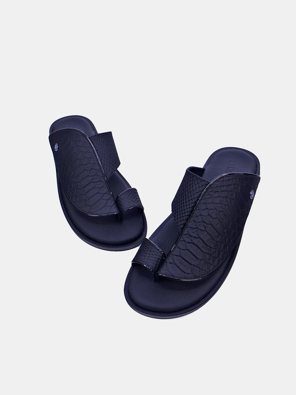 Barjeel Uno 175-046 Men's Sandals #color_Black