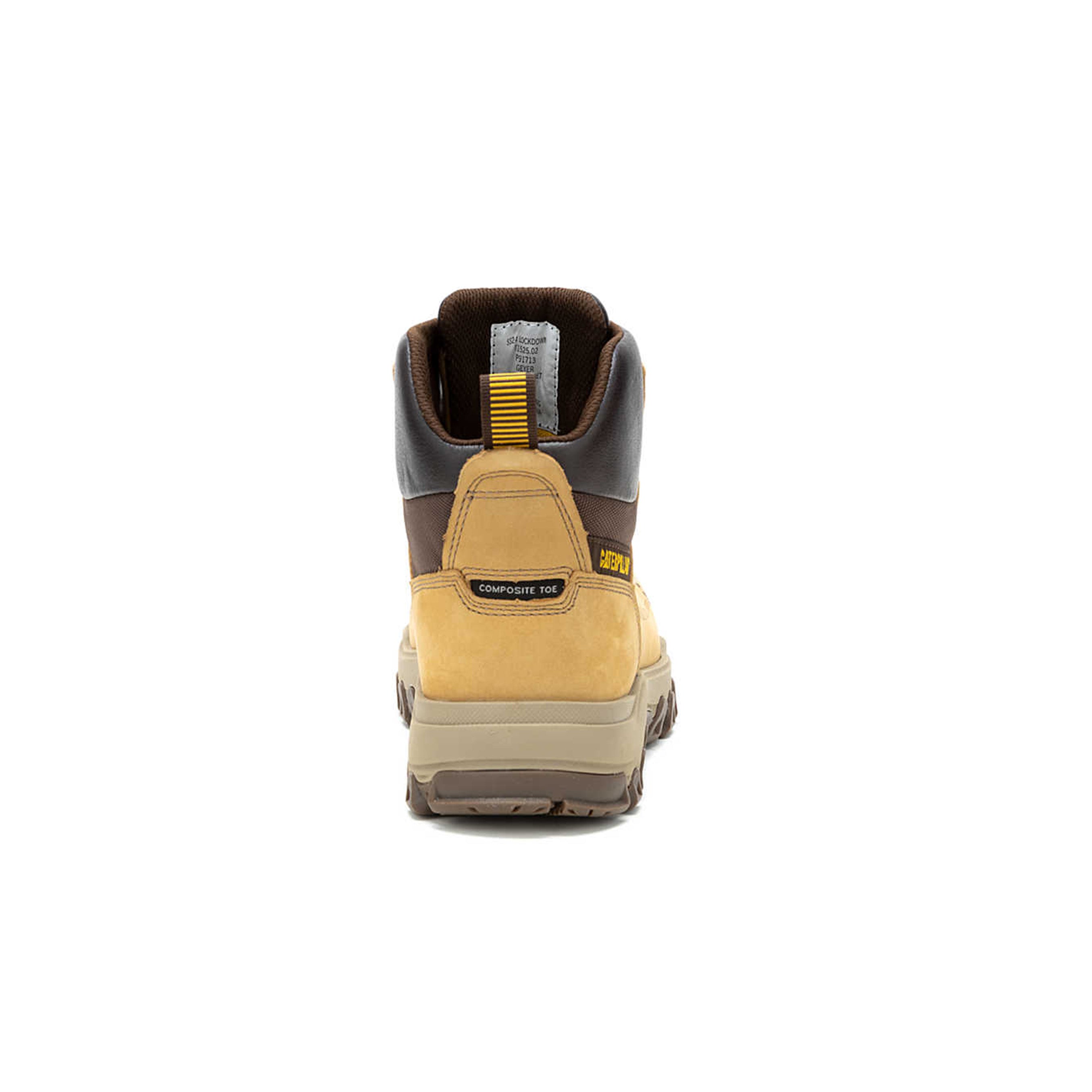 Caterpillar Men's Threshold Rebound Waterproof Composite Toe Work Boot #color_Yellow