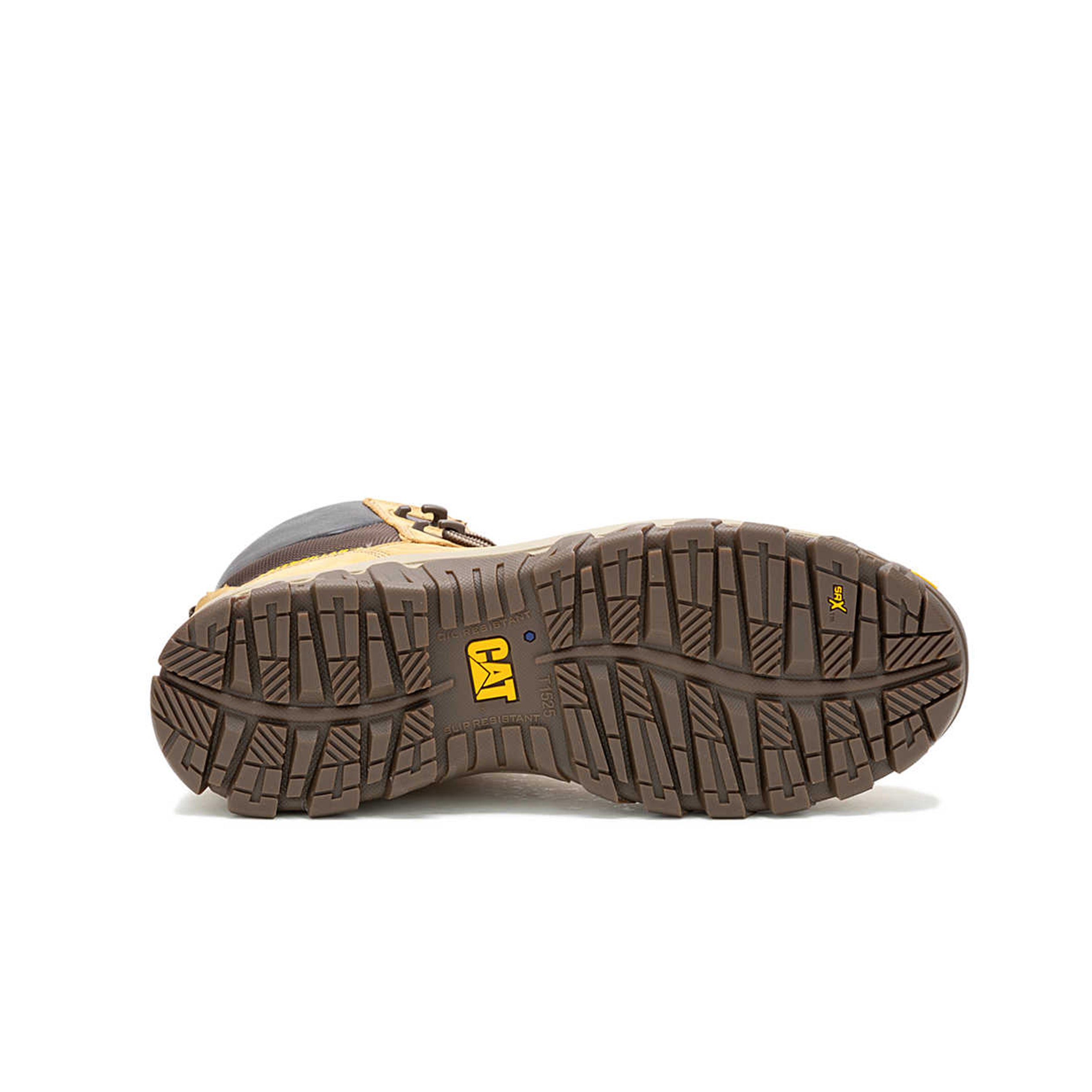 Caterpillar Men's Threshold Rebound Waterproof Composite Toe Work Boot #color_Yellow