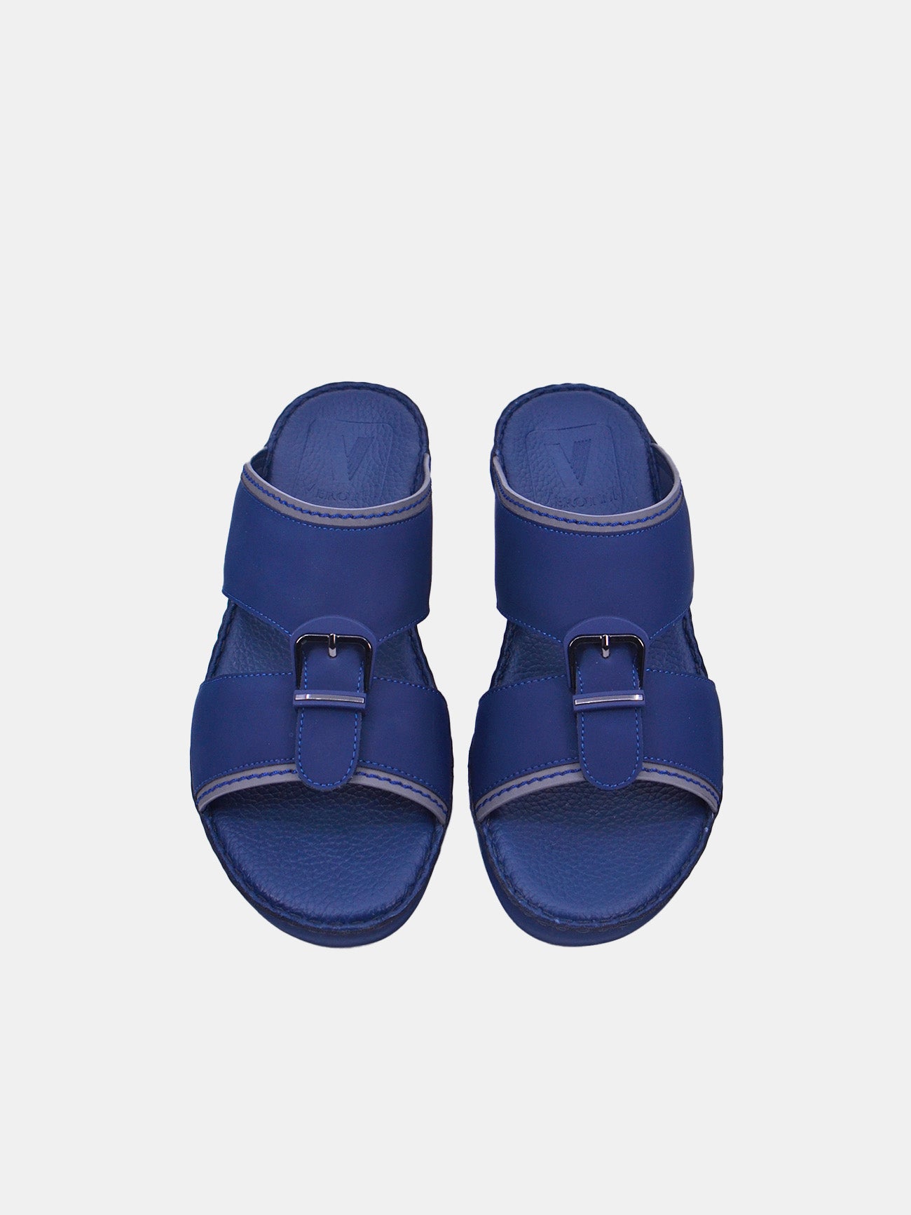 Verotti VT-174 Men's Arabic Sandals #color_Navy