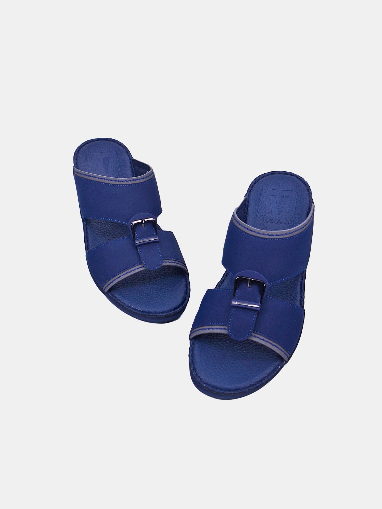 Verotti VT-174 Men's Arabic Sandals #color_Navy