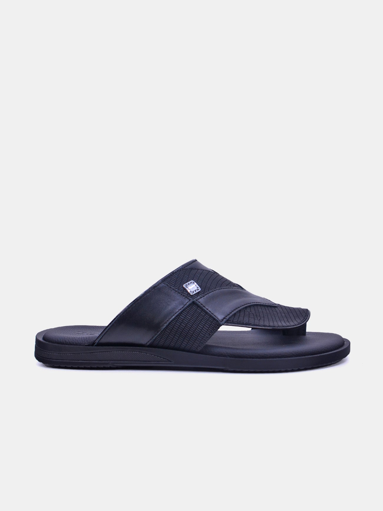 Barjeel Uno 175-042 Men's Sandals #color_Black