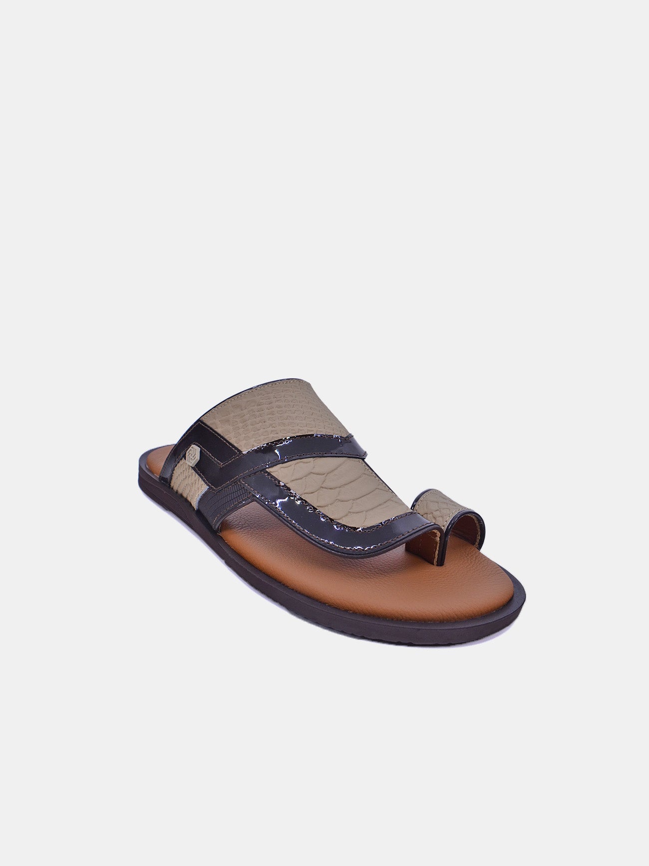 Barjeel Uno 175-043 Men's Sandals #color_Beige