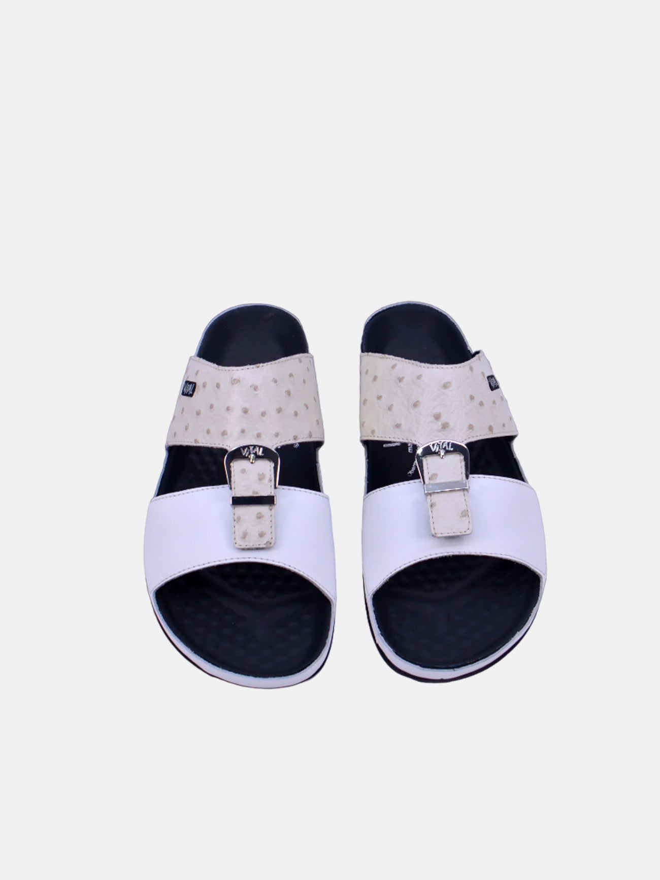 Vital 09111S Men's Slider Sandals #color_Beige