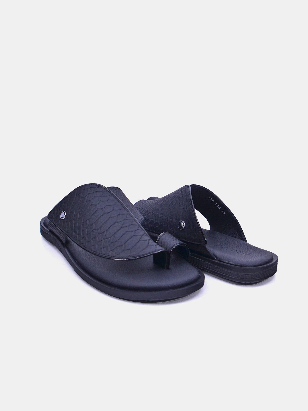 Barjeel Uno 175-046 Men's Sandals #color_Black